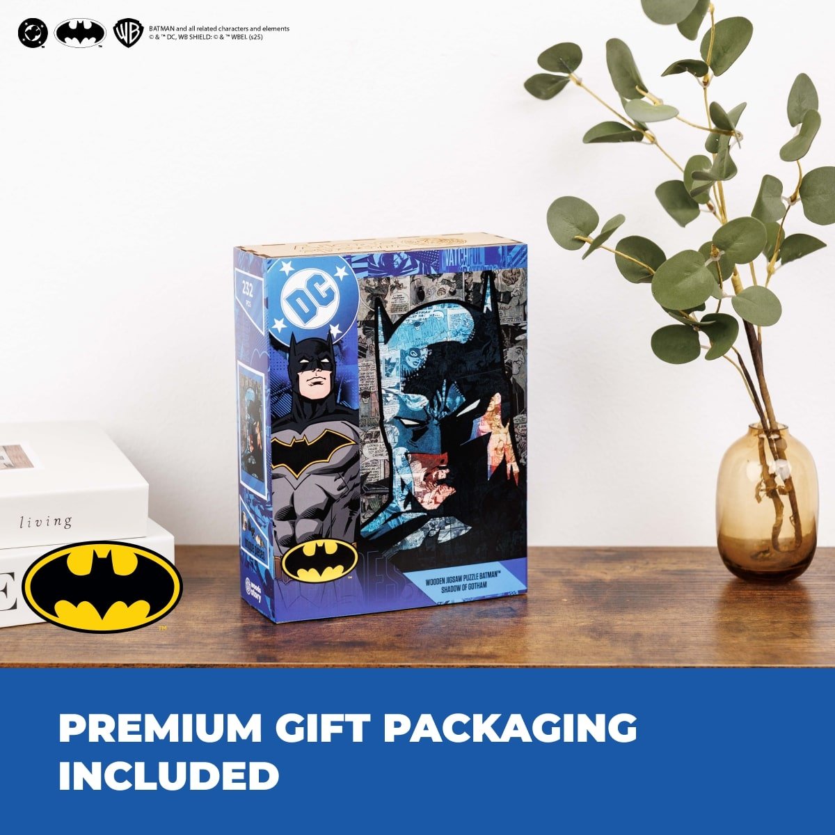 Figured Wooden Puzzle Batman™ - Shadow of Gotham - Woods Story