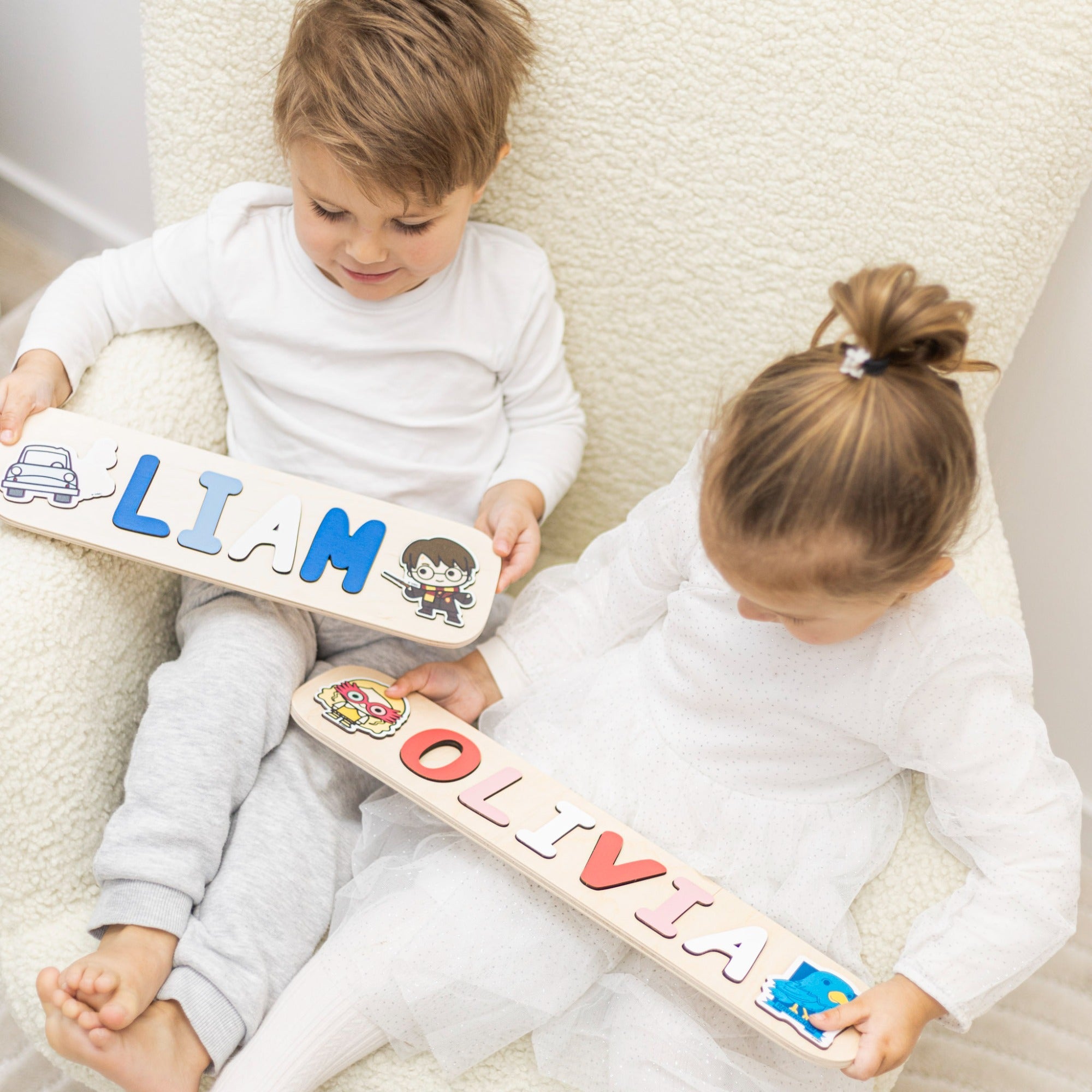 Harry Potter™ Personalized Wooden Nursery Puzzle - Woods Story