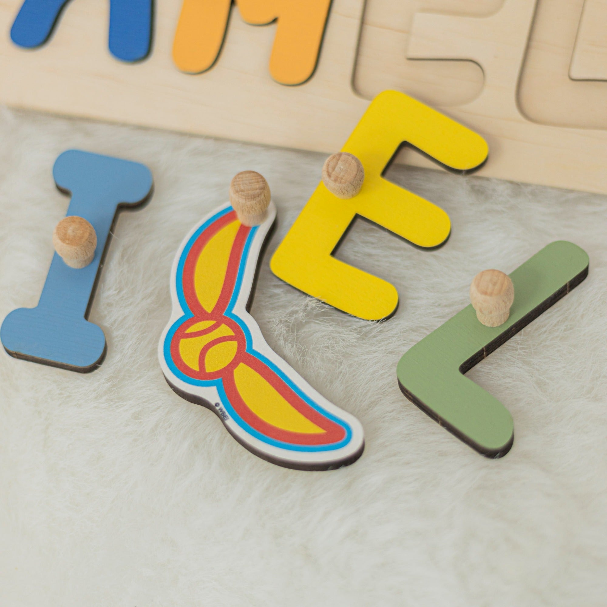 Harry Potter™ Personalized Wooden Nursery Puzzle - Woods Story