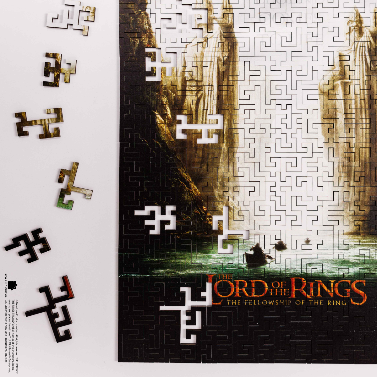 The Lord of the Rings™ Wooden Puzzle - The Legend Comes to Life