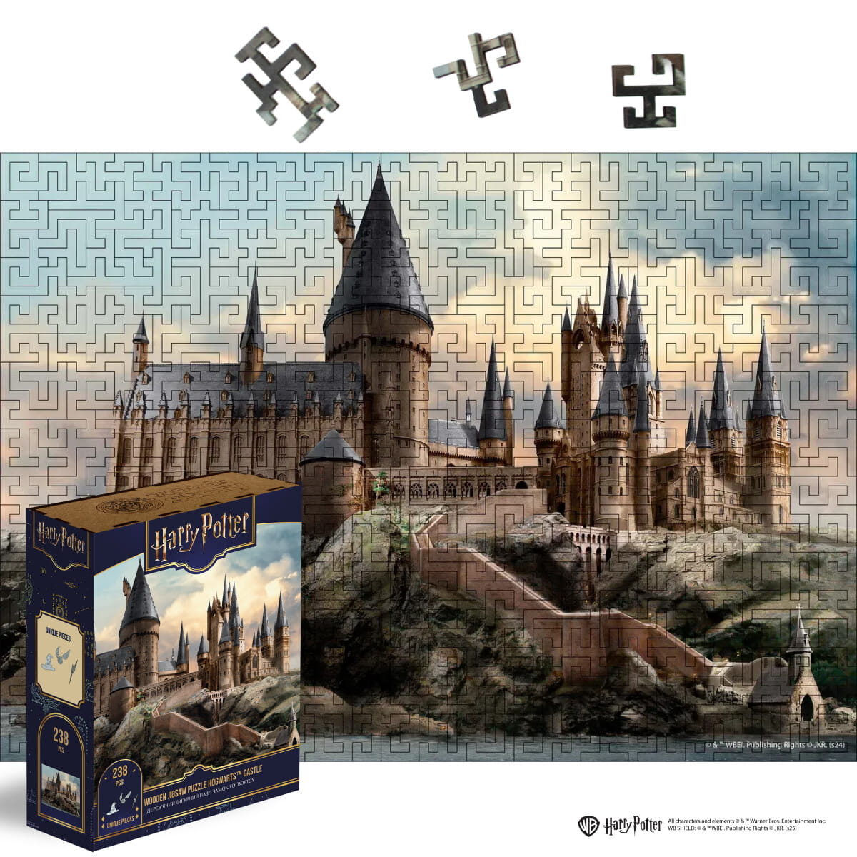 harry potter hogwarts castle puzzle