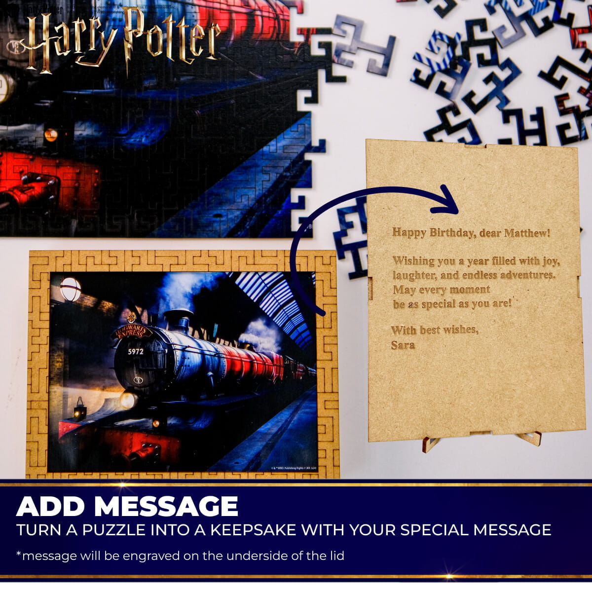 harry potter hogwarts express puzzle