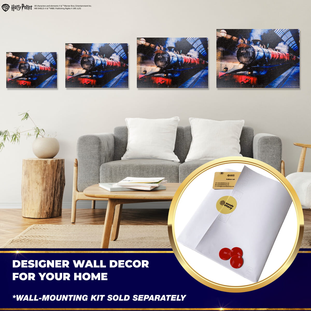 Wooden jigsaw maze puzzle Harry Potter Hogwarts Express™