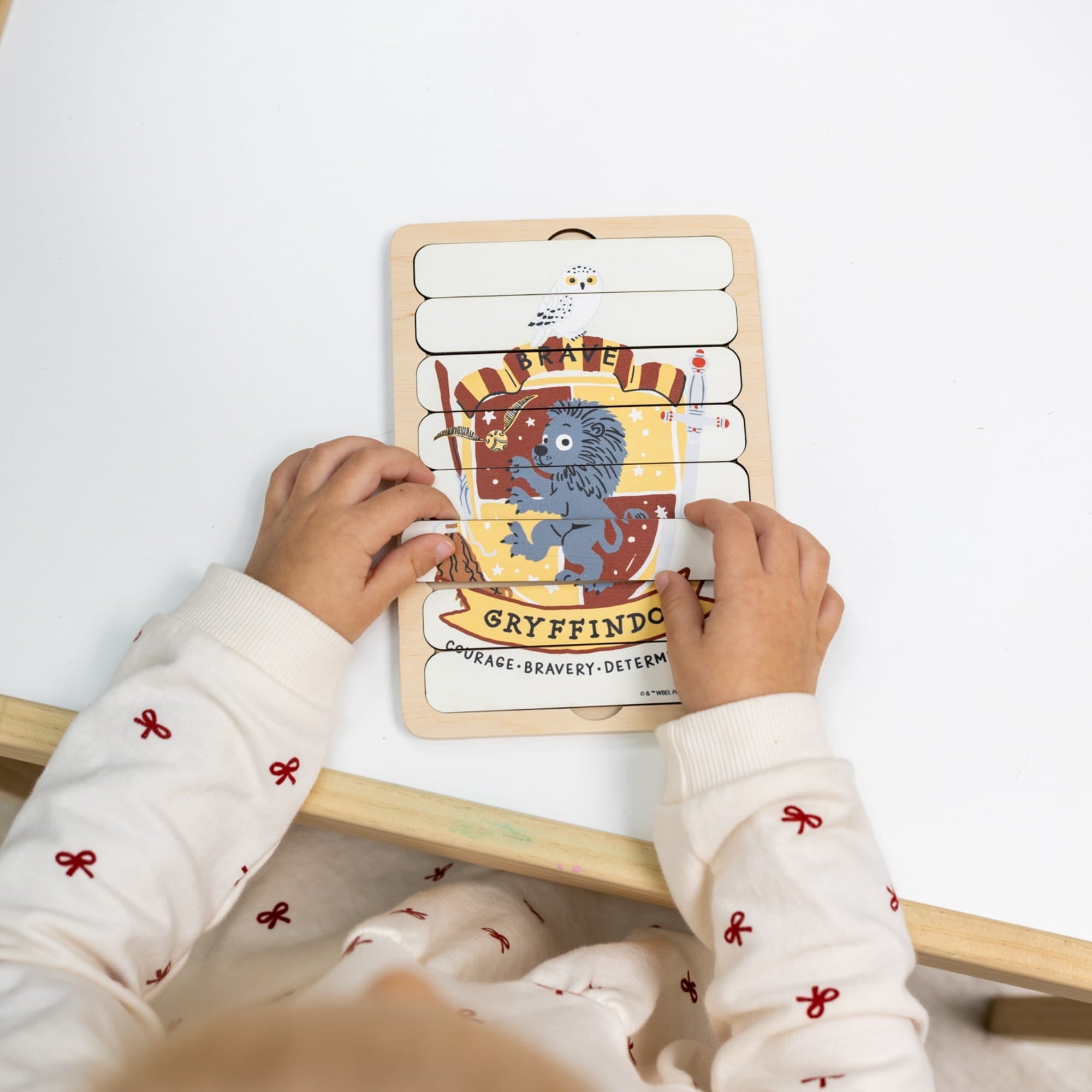 Montessori Wooden Puzzles Harry Potter - Brave Gryffindor - Woods Story