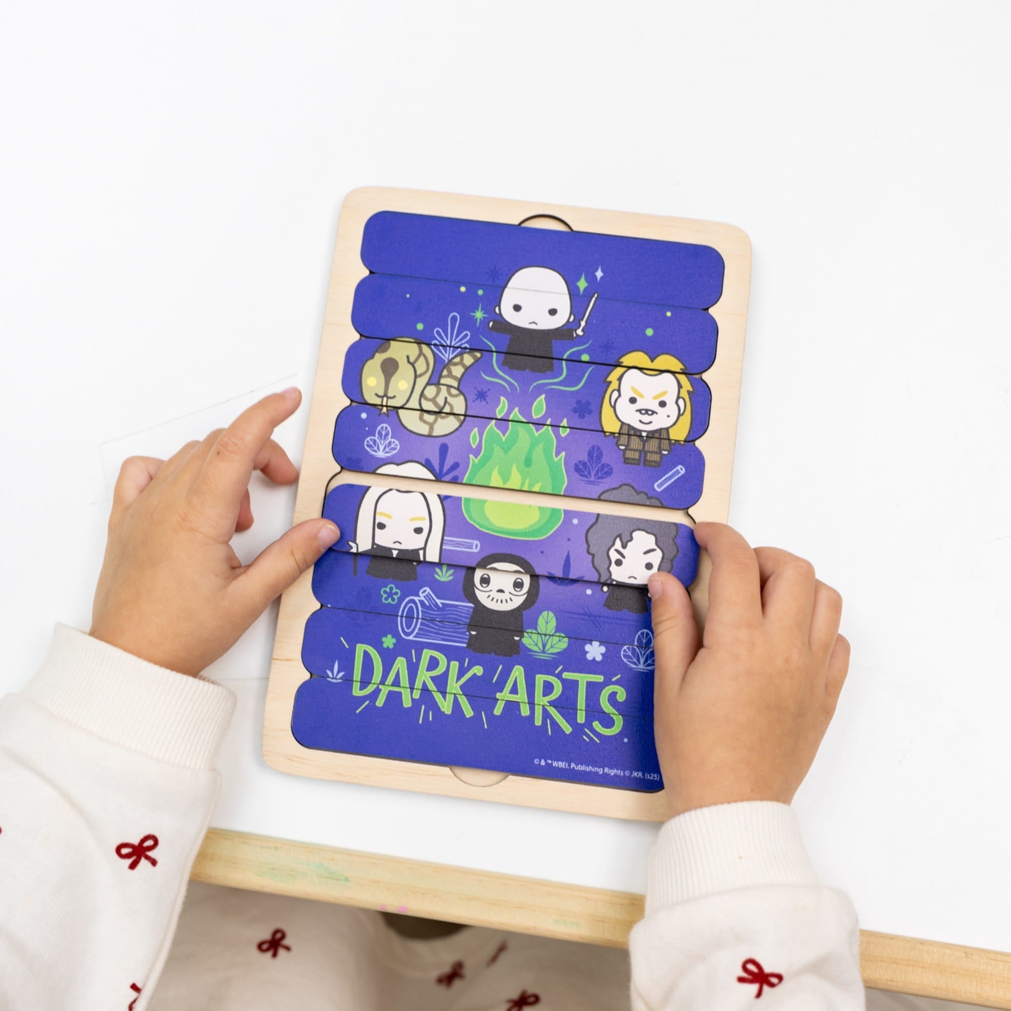 Montessori Wooden Puzzles Harry Potter - Dark Arts - Woods Story