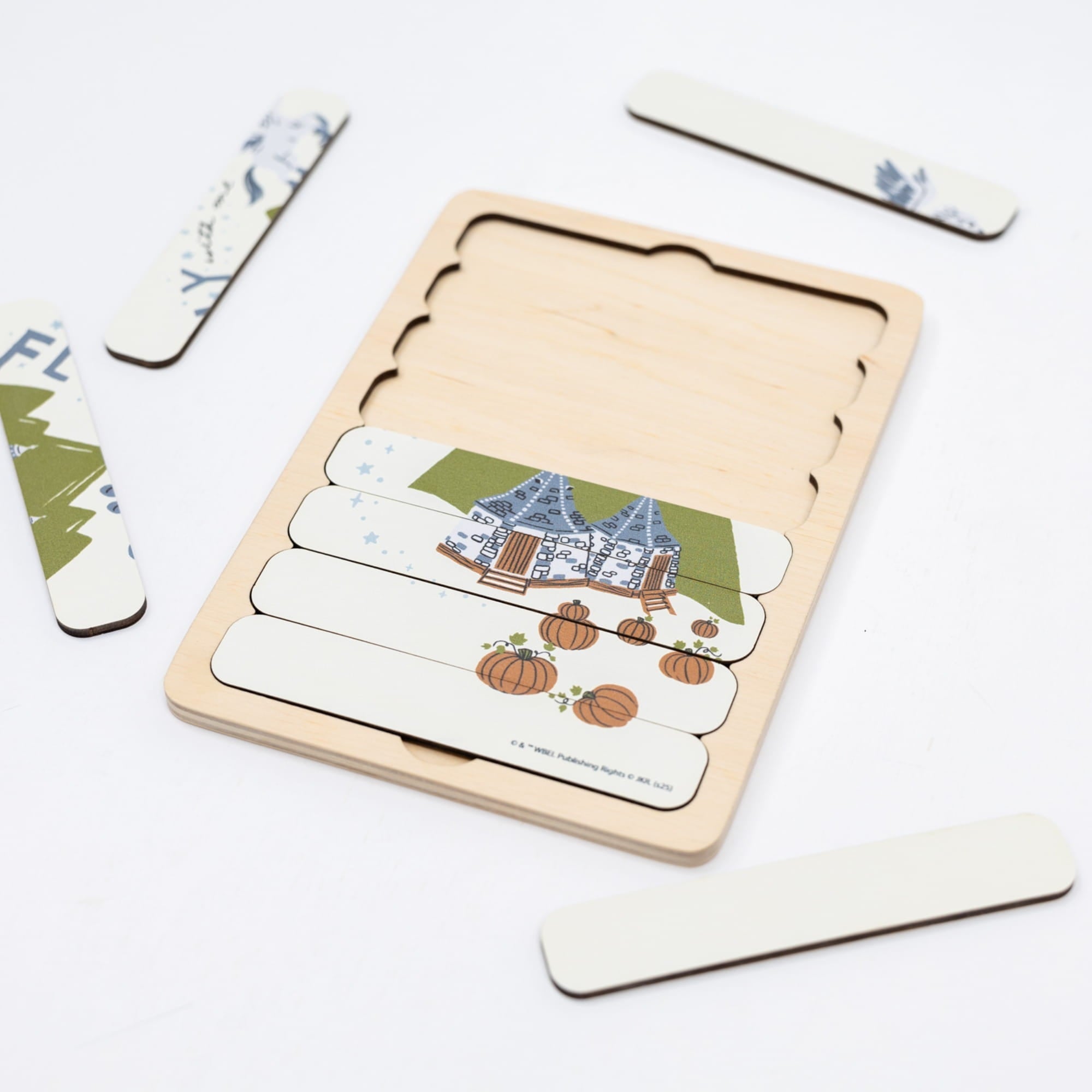 Montessori Wooden Puzzles Harry Potter - Flying Lesson - Woods Story