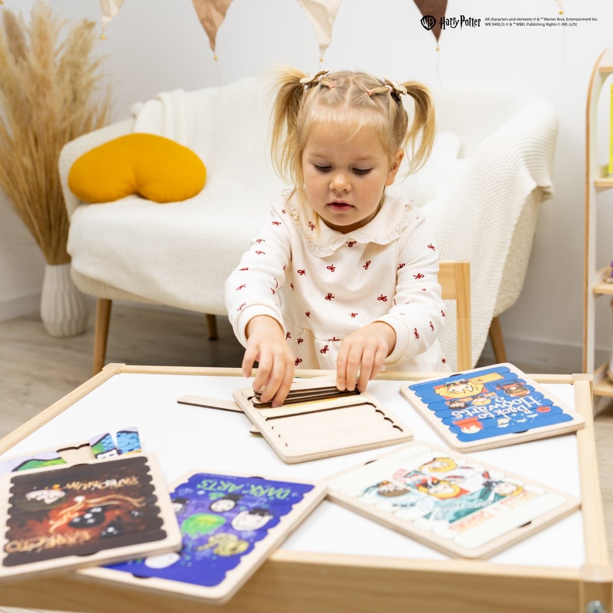 Montessori Wooden Puzzles Harry Potter - School of Magic - Woods Story