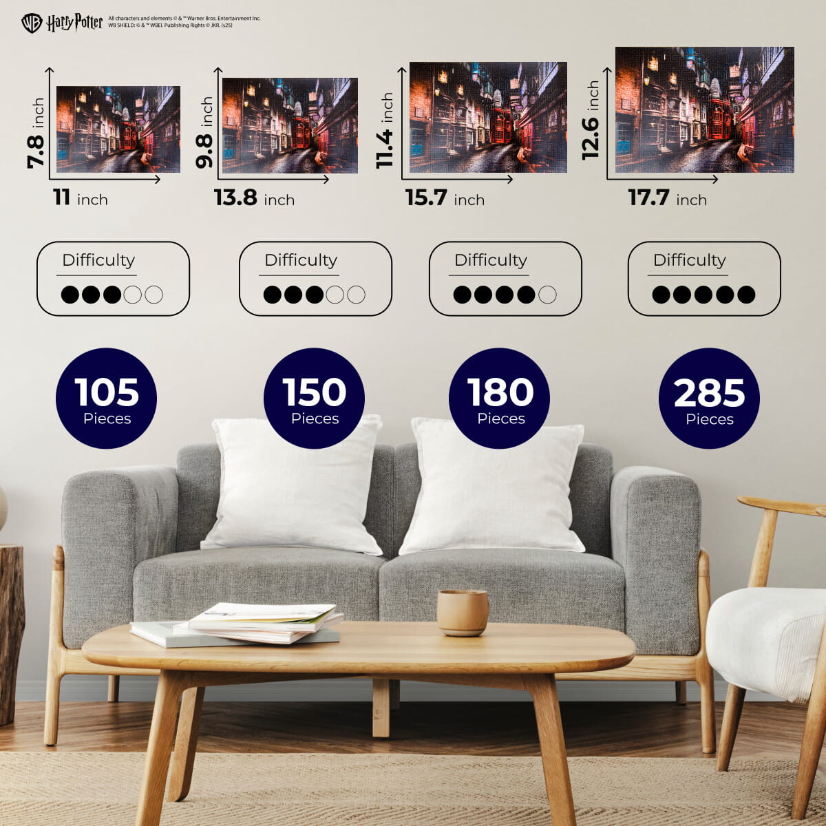 puzzle harry potter diagon alley