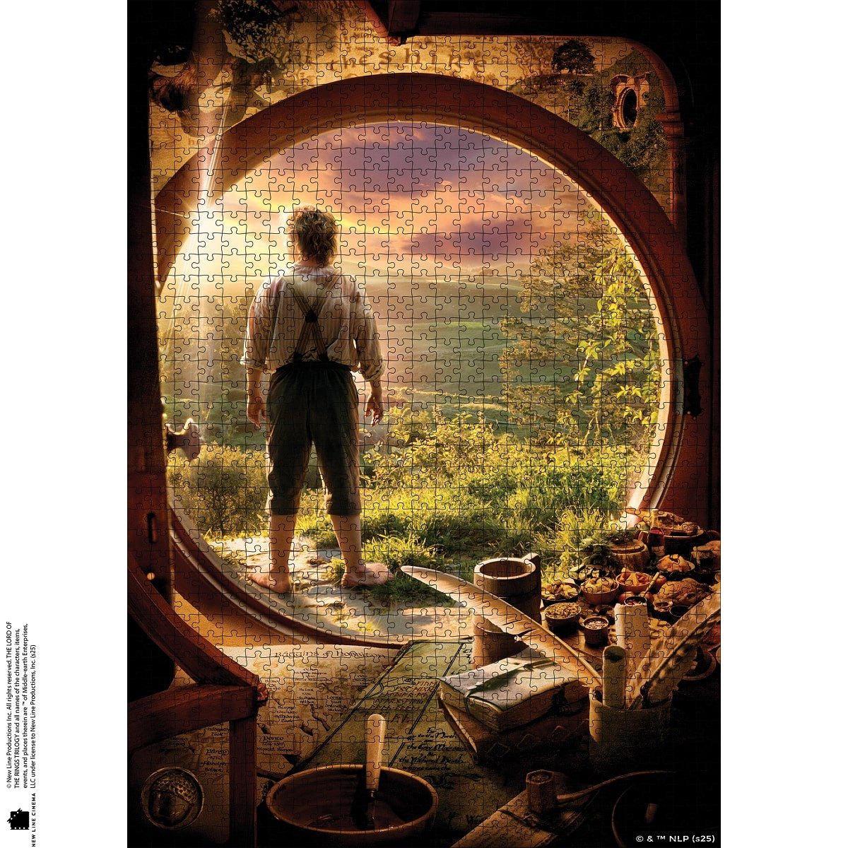 The Hobbit Classic Wooden Puzzle - At the Door of Adventure - Woods Story