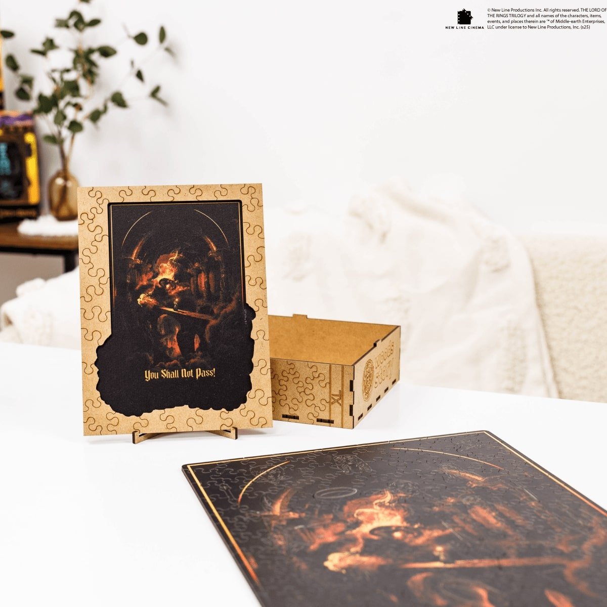 The Lord of the Rings™ Wooden Puzzle - Battle in the Bridge Hall - Woods Story