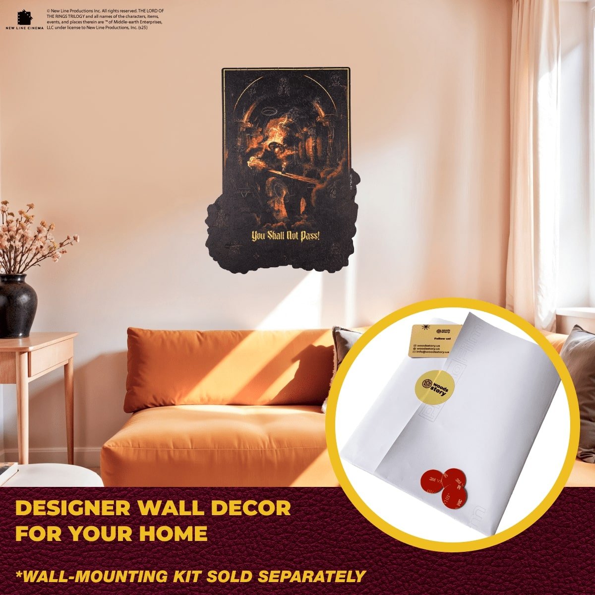 The Lord of the Rings™ Wooden Puzzle - Battle in the Bridge Hall - Woods Story