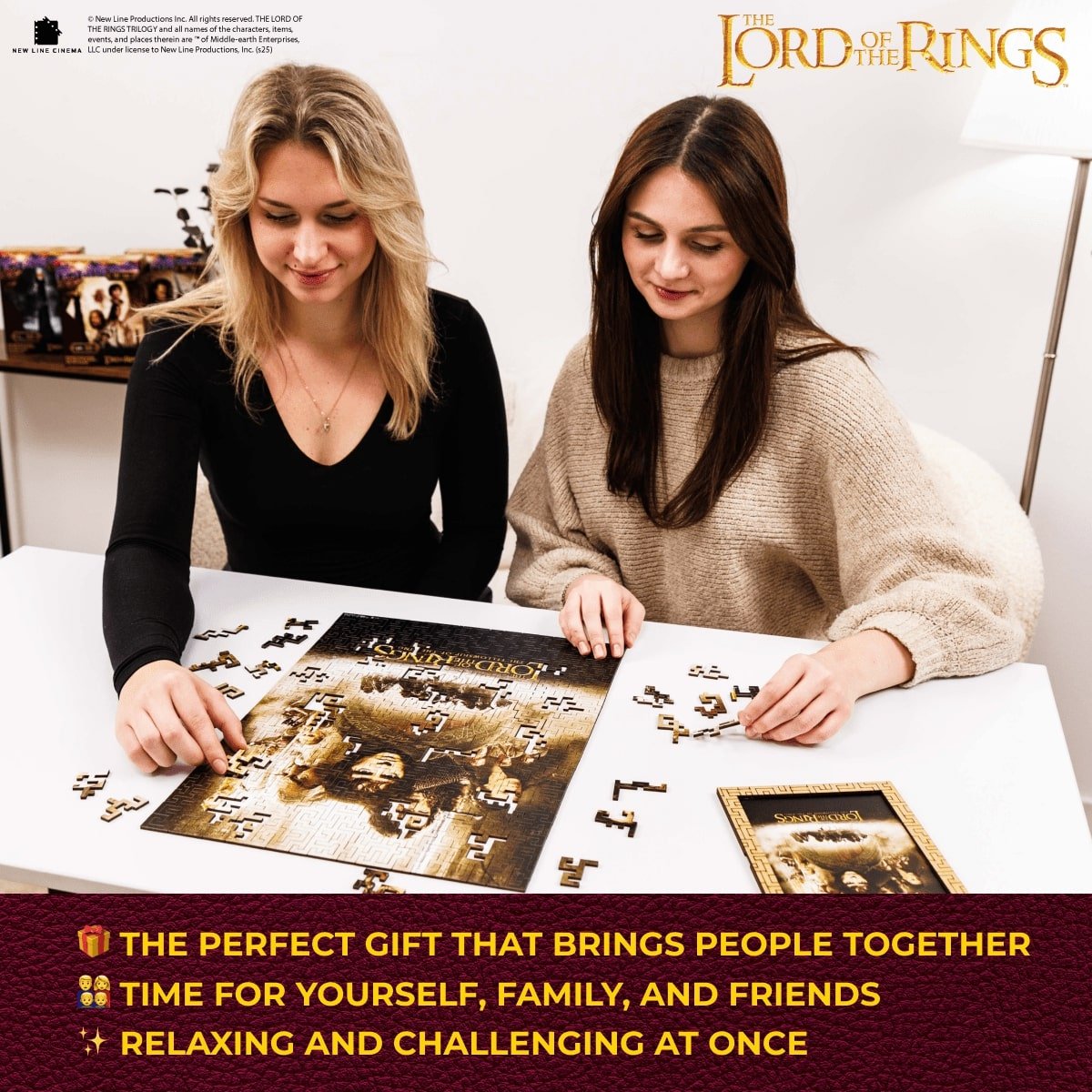 The Lord of the Rings™ Wooden Puzzle - The Fellowship of the Ring - Woods Story