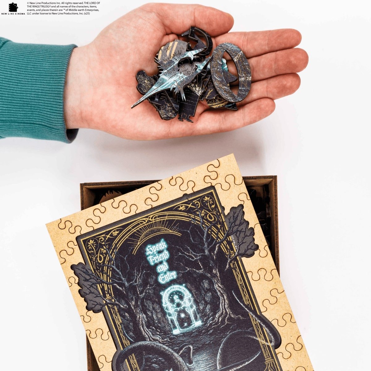 The Lord of the Rings™ Wooden Puzzle - The Gates of Moria - Woods Story