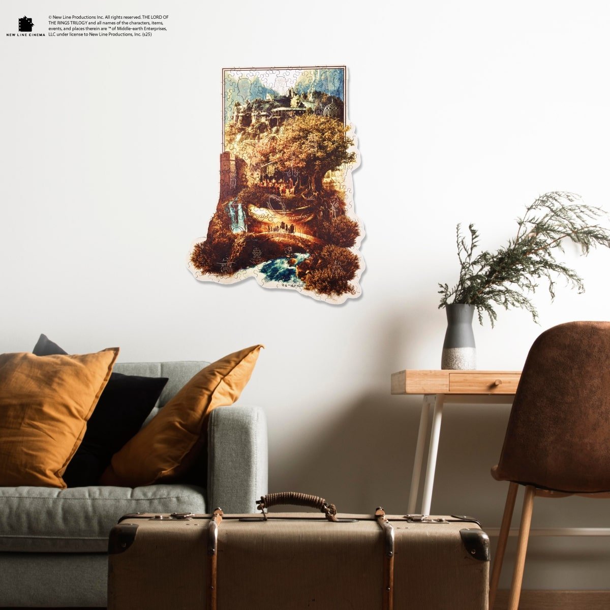 The Lord of the Rings™ Wooden Puzzle - The House of Elrond - Woods Story