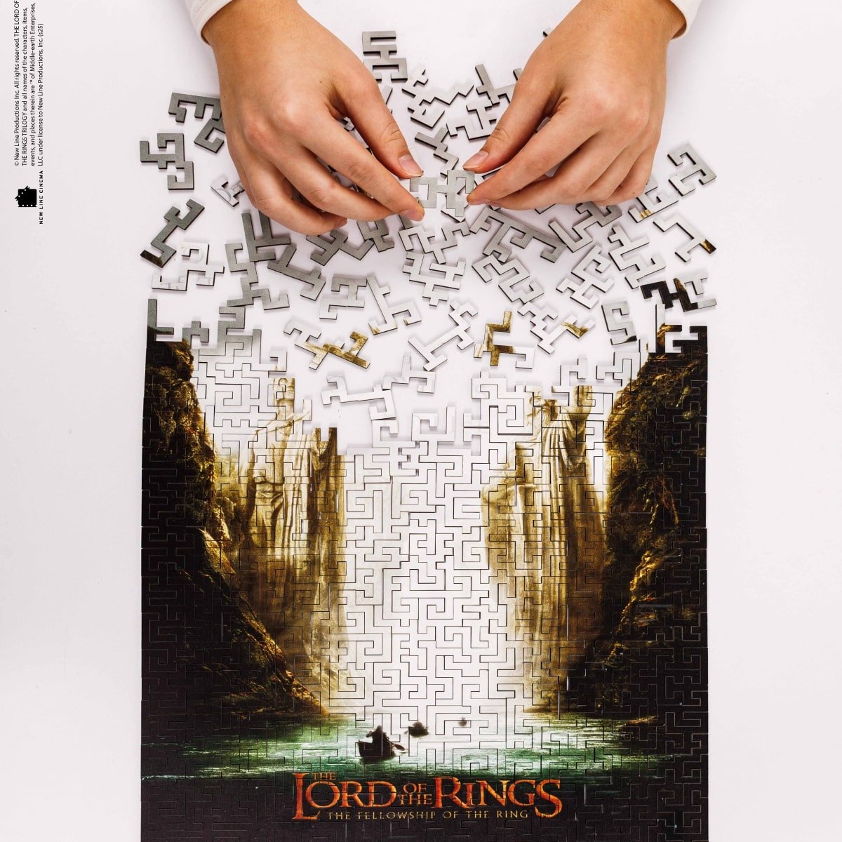 The Lord of the Rings™ Wooden Puzzle - The Legend Comes to Life - Woods Story