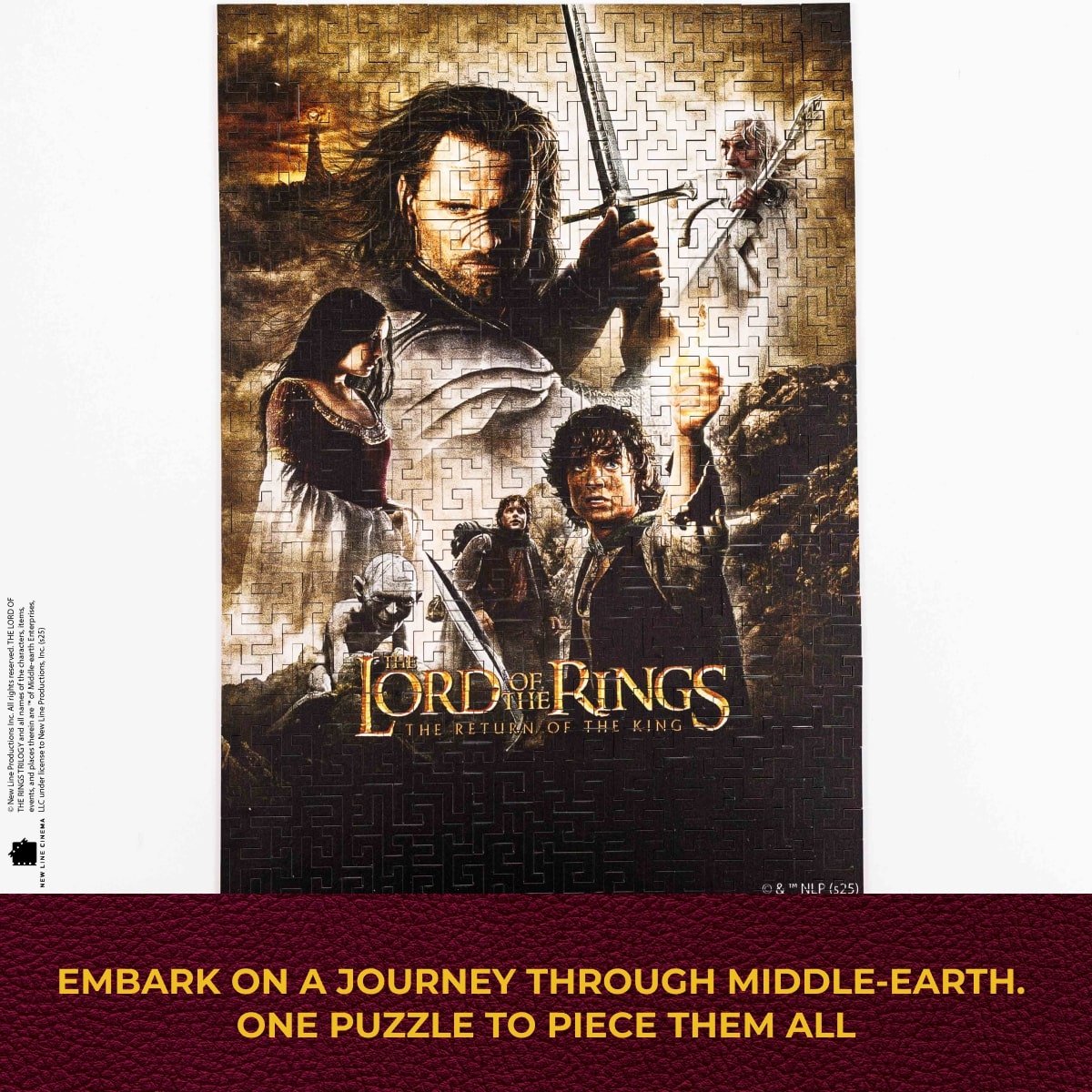 The Lord of the Rings™ Wooden Puzzle - The Return of the King - Woods Story