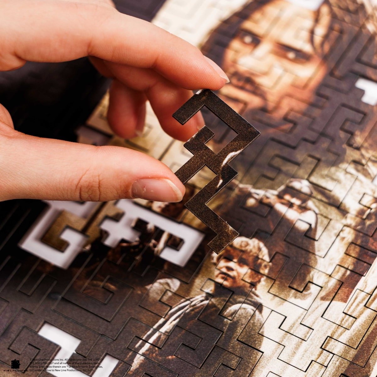 The Lord of the Rings™ Wooden Puzzle - The Two Towers - Woods Story