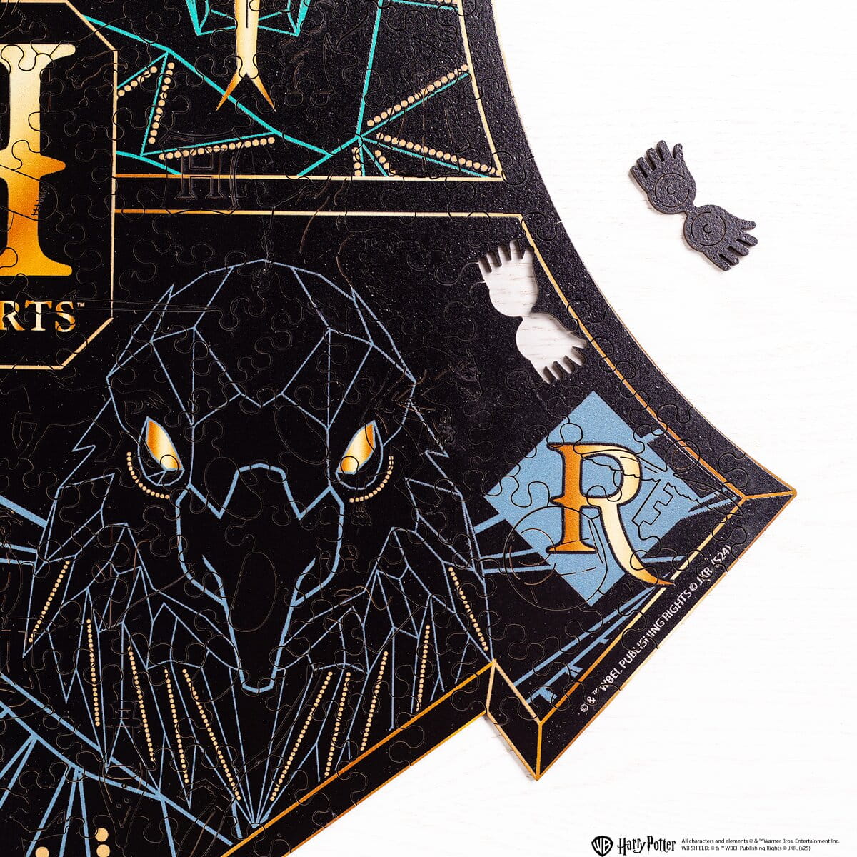 Wooden jigsaw classic puzzle Harry Potter Hogwarts™ (Black) - Woods Story