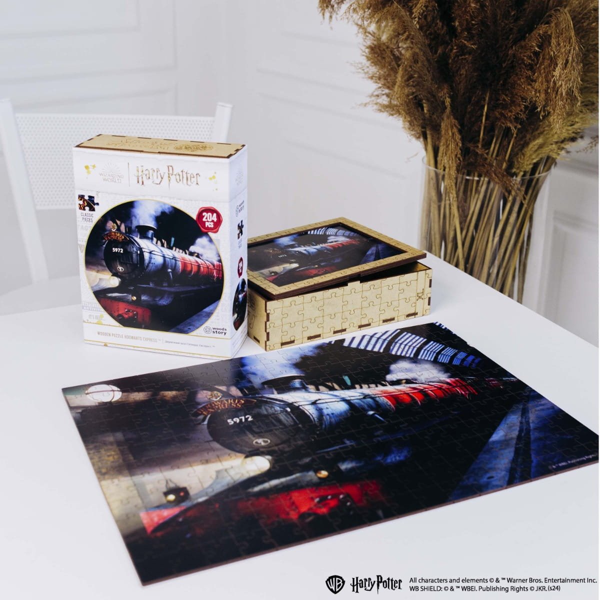 Wooden jigsaw classic puzzle Harry Potter Hogwarts Express™ - Woods Story