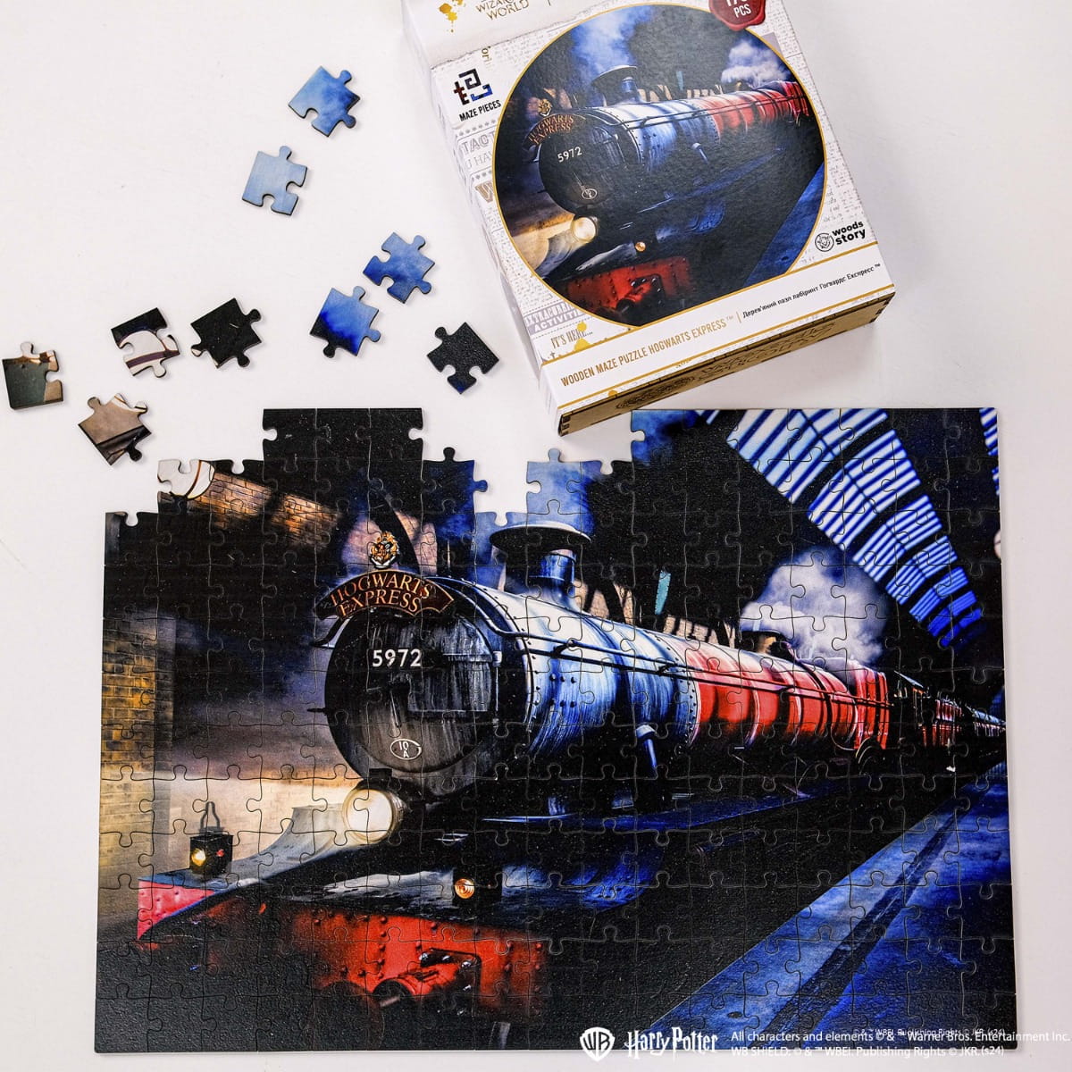 Wooden jigsaw classic puzzle Harry Potter Hogwarts Express™ - Woods Story