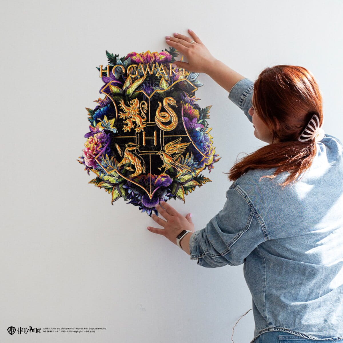 Wooden jigsaw classic puzzle Harry Potter Hogwarts™ (Neonly) - Woods Story