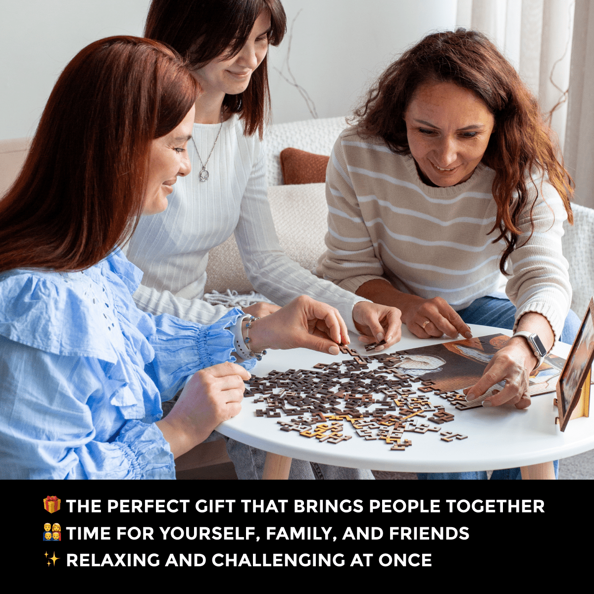 Wooden jigsaw maze puzzle The Persistence of Memory (Salvador Dali) - Woods Story