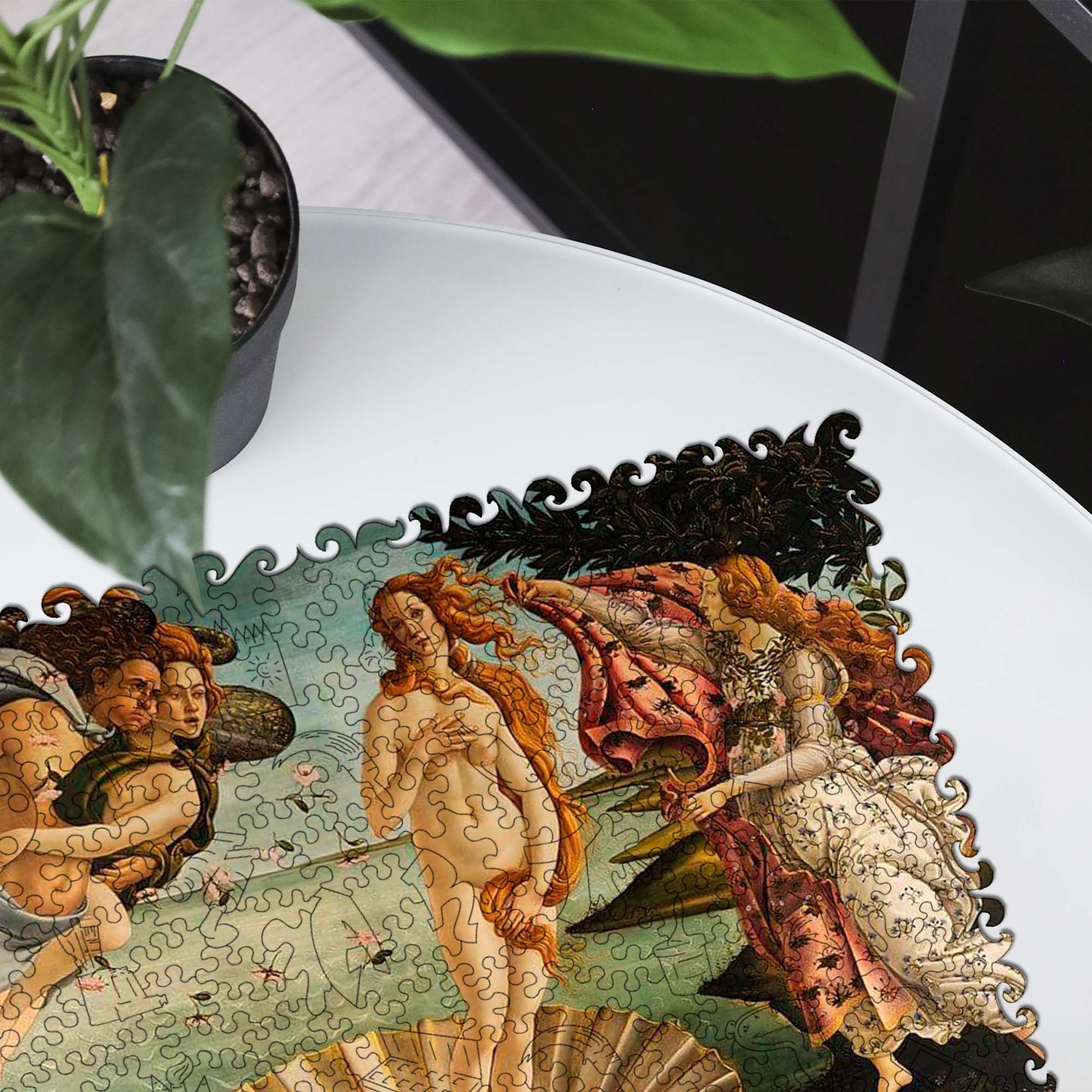 Wooden Jigsaw Puzzle Birth of Venus (Sandro Botticelli) - Woods Story