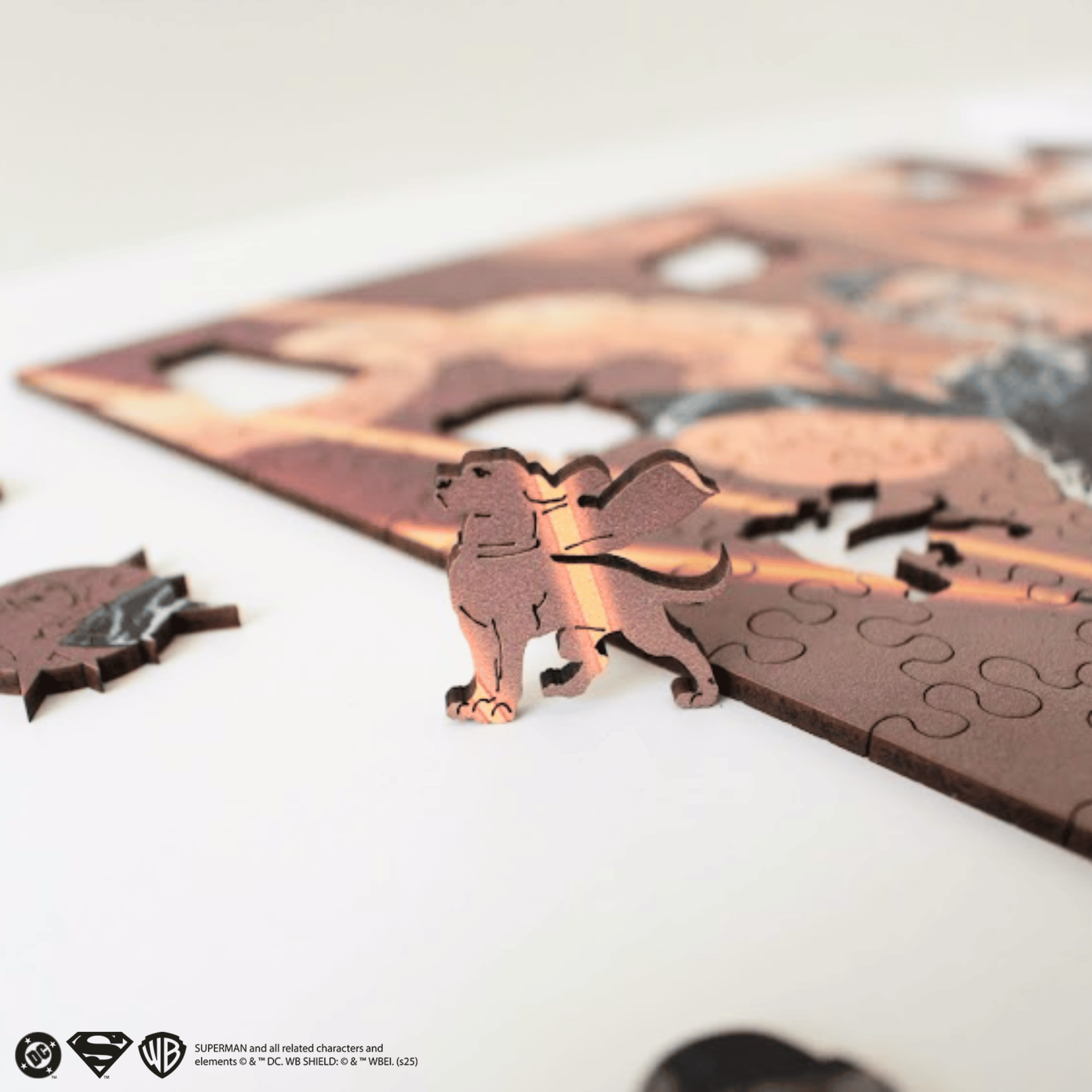 Wooden jigsaw puzzle DC Superman™ – Eye of the Storm - Woods Story