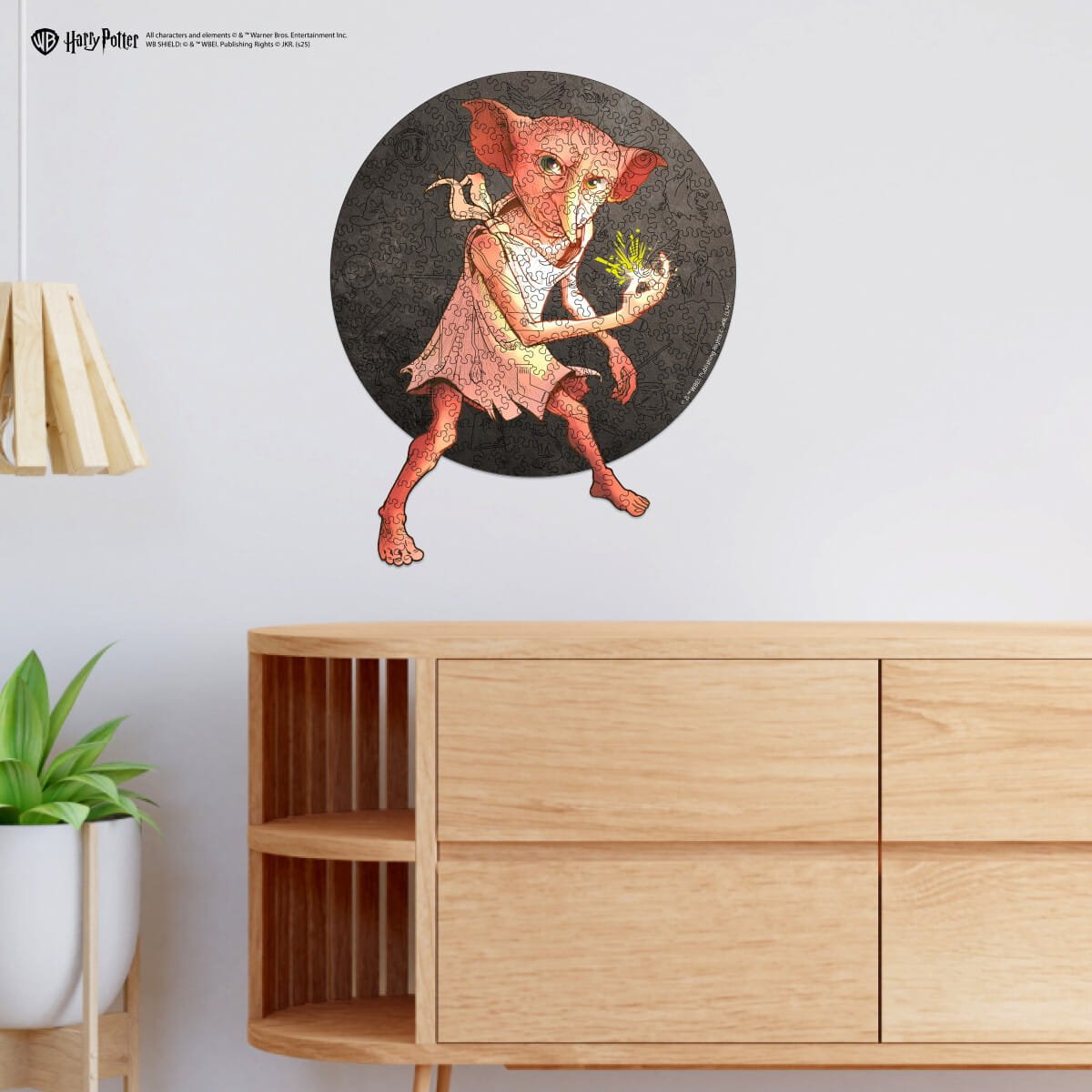 Wooden jigsaw puzzle Harry Potter Dobby™ - Woods Story