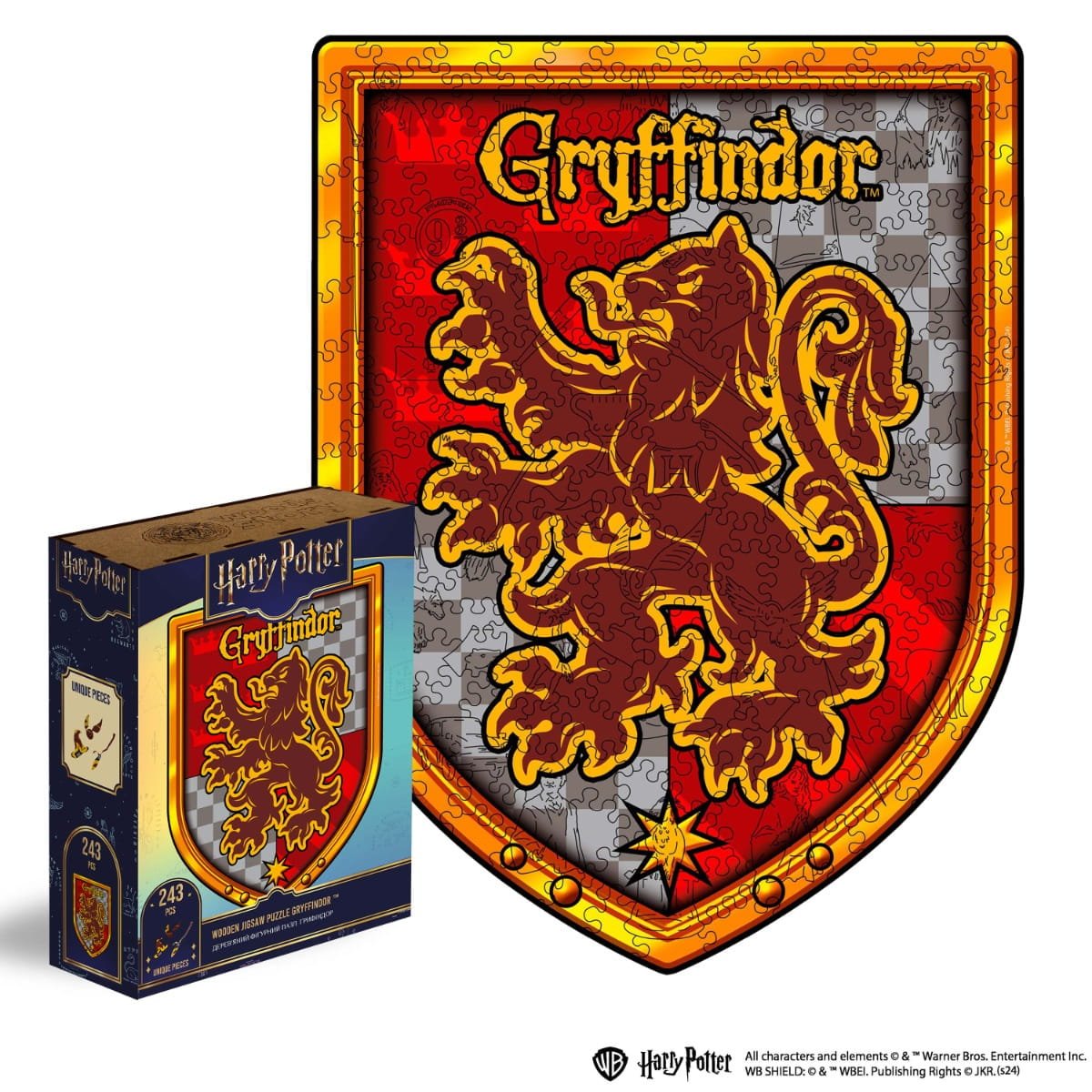 Wooden jigsaw puzzle Harry Potter Gryffindor™ - Woods Story