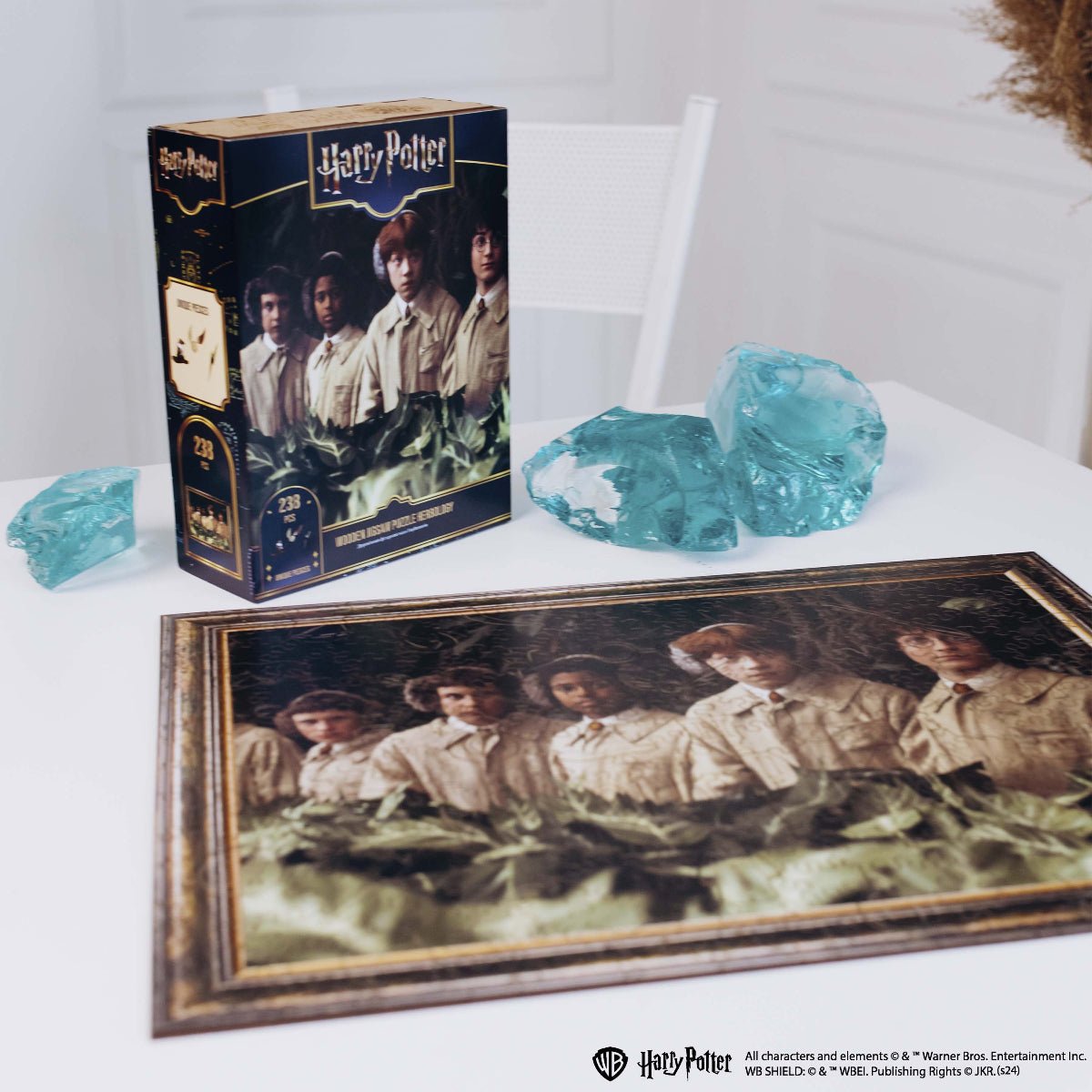 Wooden jigsaw puzzle Harry Potter™ Herbology - Woods Story