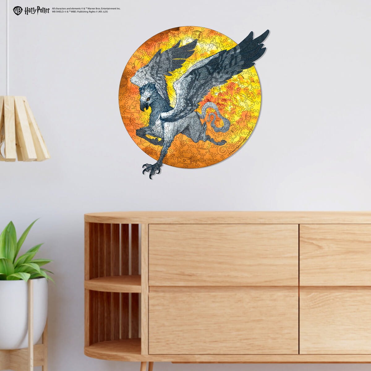 Wooden jigsaw puzzle Harry Potter Hippogriff™ - Woods Story