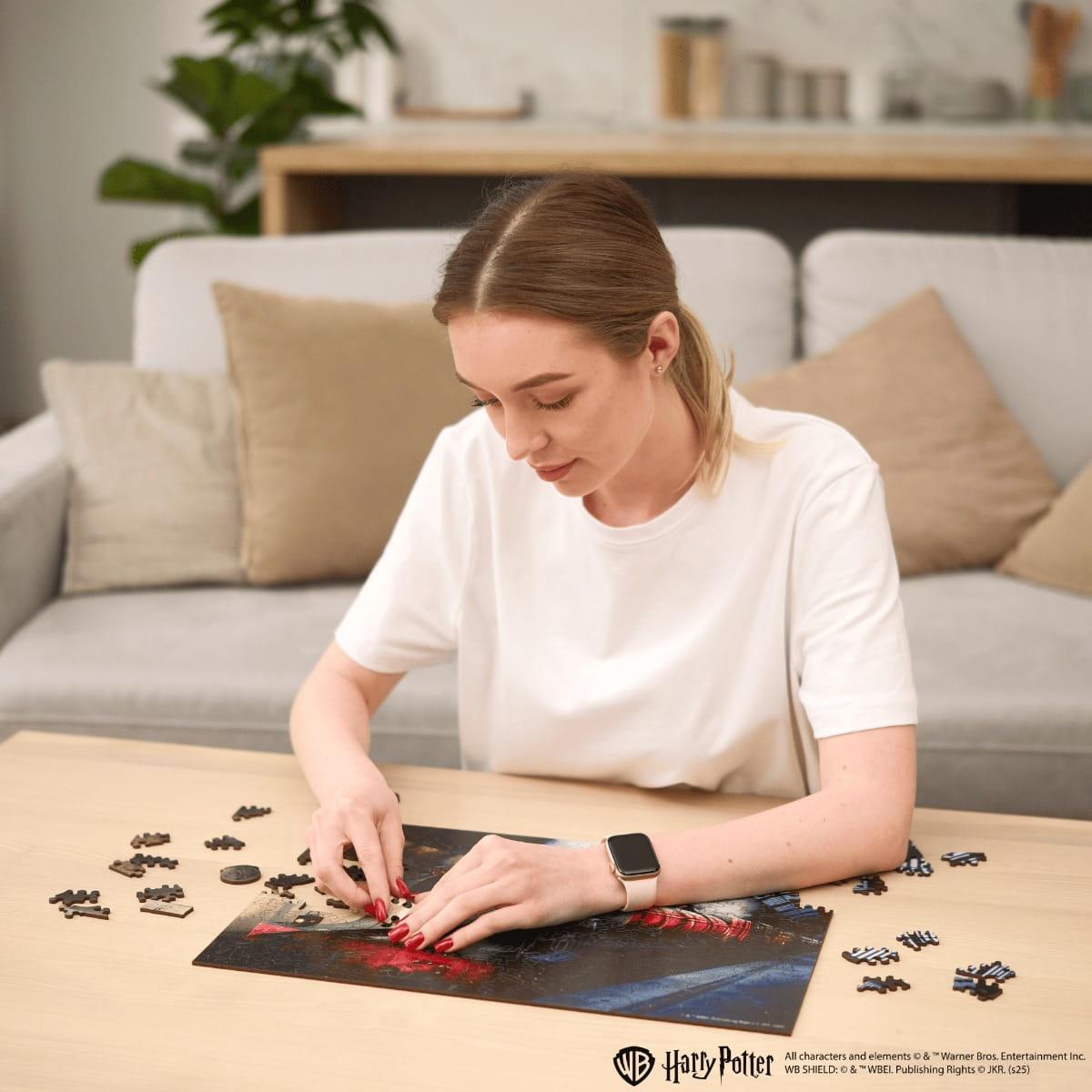 Wooden jigsaw puzzle Harry Potter Hogwarts Express™ - Woods Story