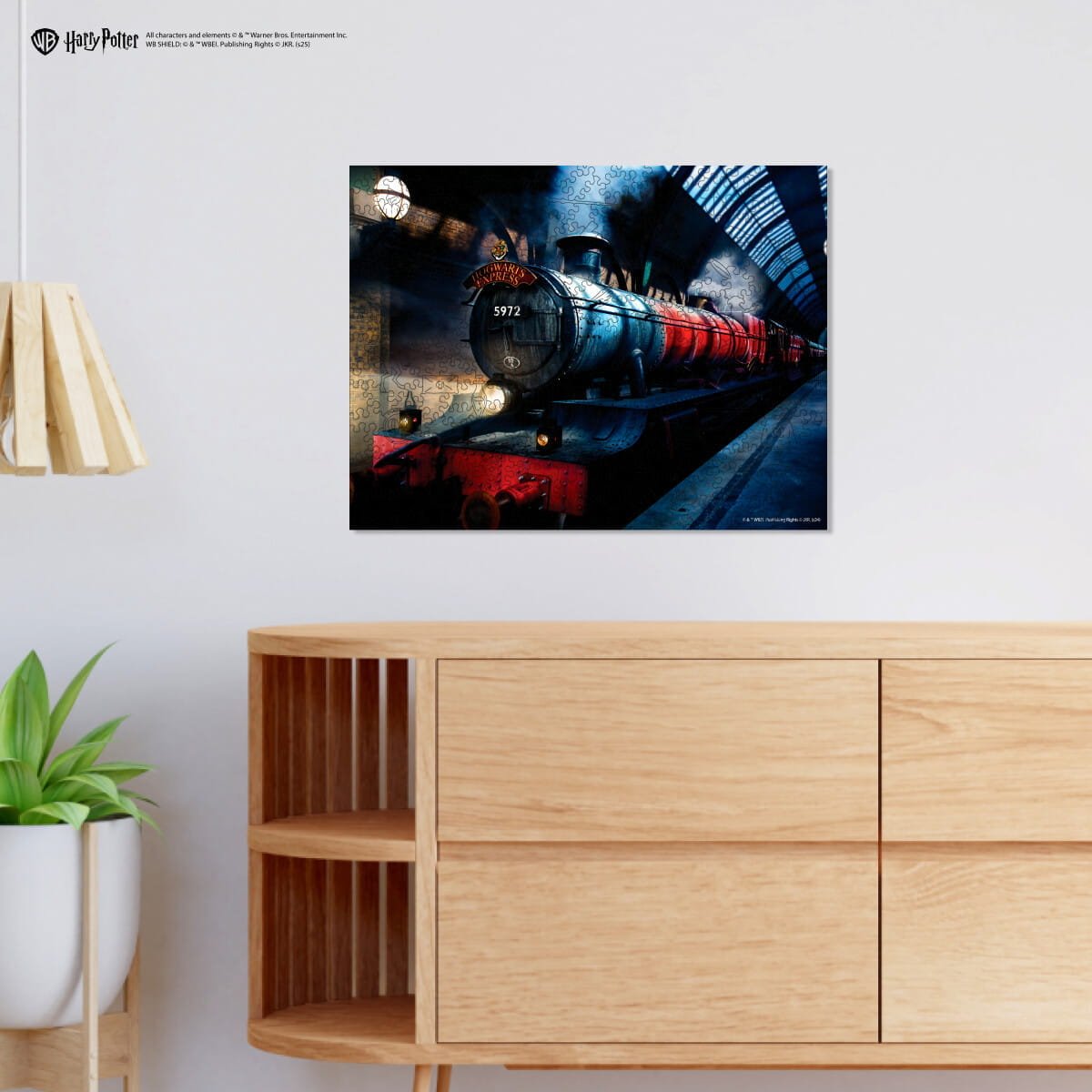 Wooden jigsaw puzzle Harry Potter Hogwarts Express™ - Woods Story