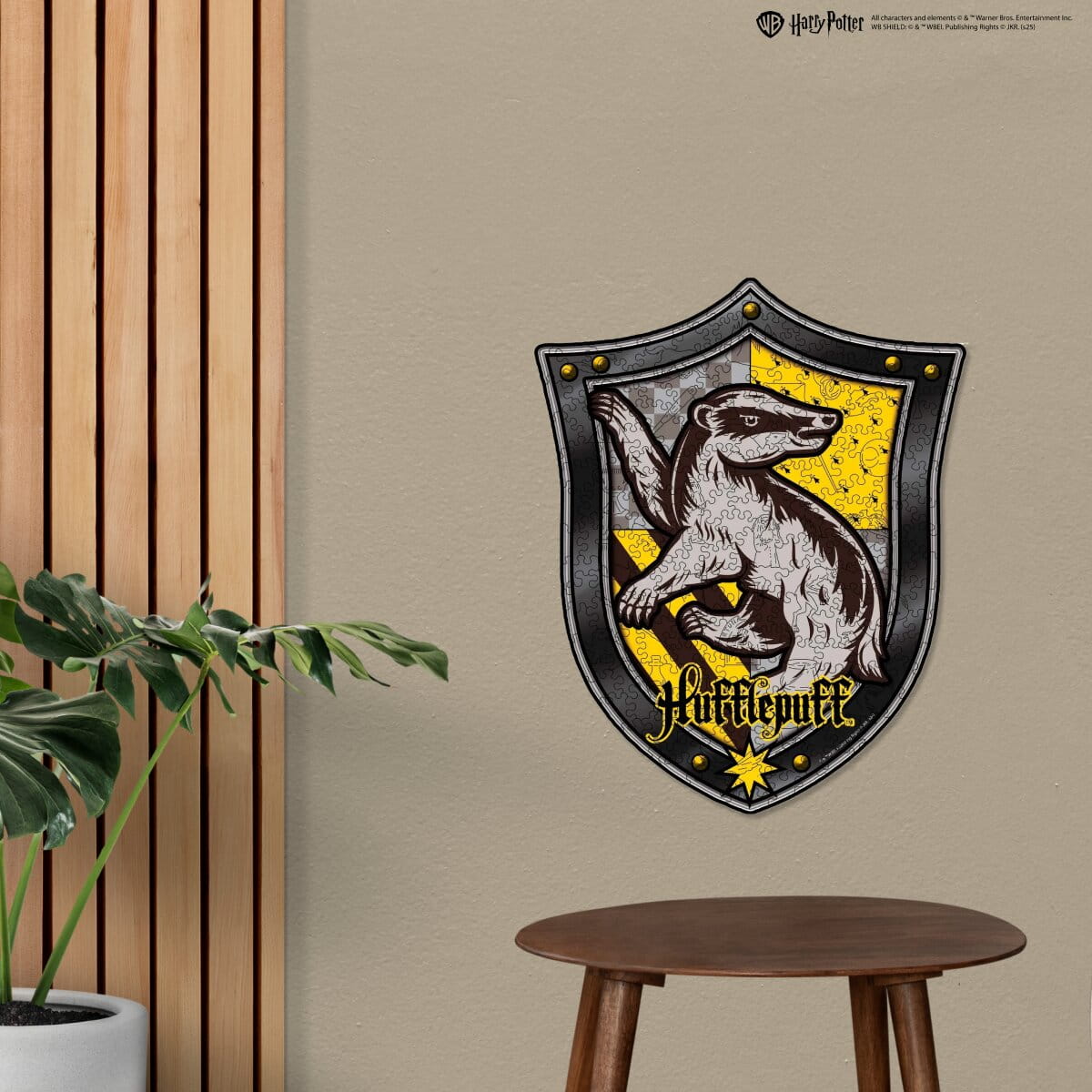 Wooden jigsaw puzzle Harry Potter Hufflepuff™ - Woods Story