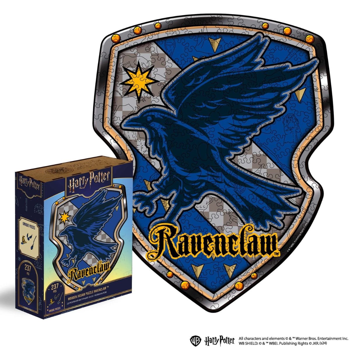 Wooden jigsaw puzzle Harry Potter Ravenclaw™ - Woods Story