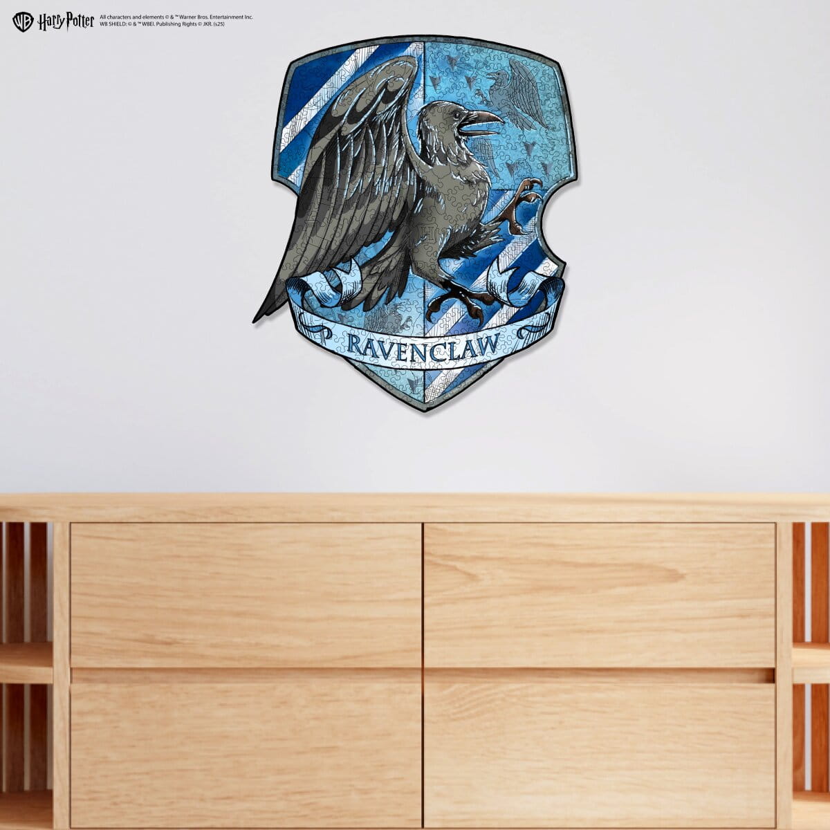 Wooden jigsaw puzzle Harry Potter Ravenclaw™ Crest - Woods Story