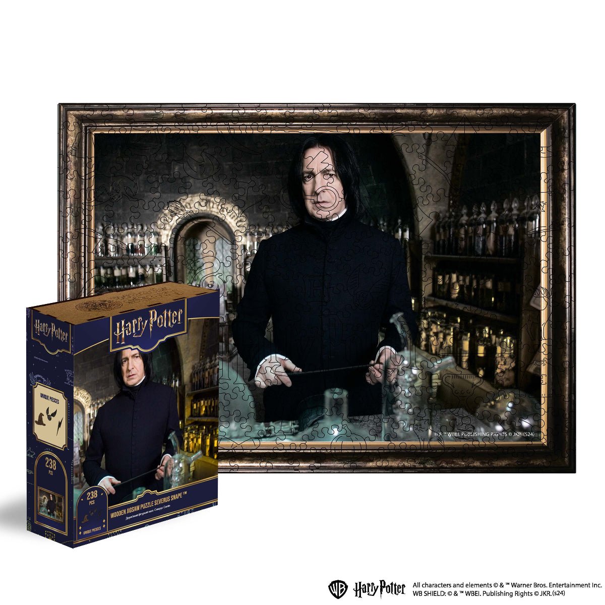 Wooden jigsaw puzzle Harry Potter Severus Snape™ - Woods Story