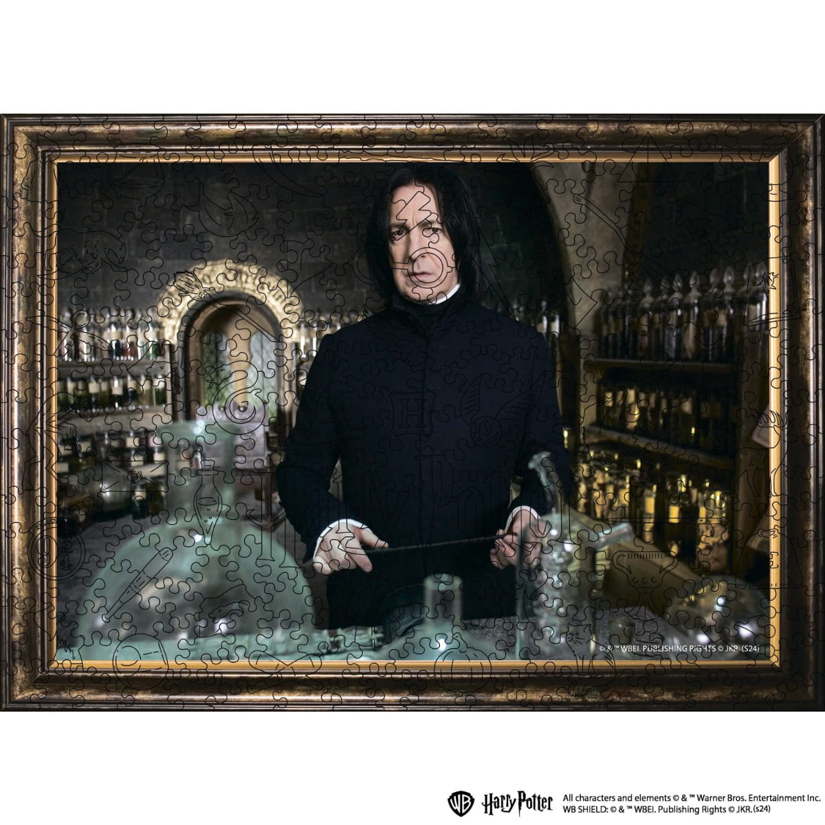 Wooden jigsaw puzzle Harry Potter Severus Snape™ - Woods Story