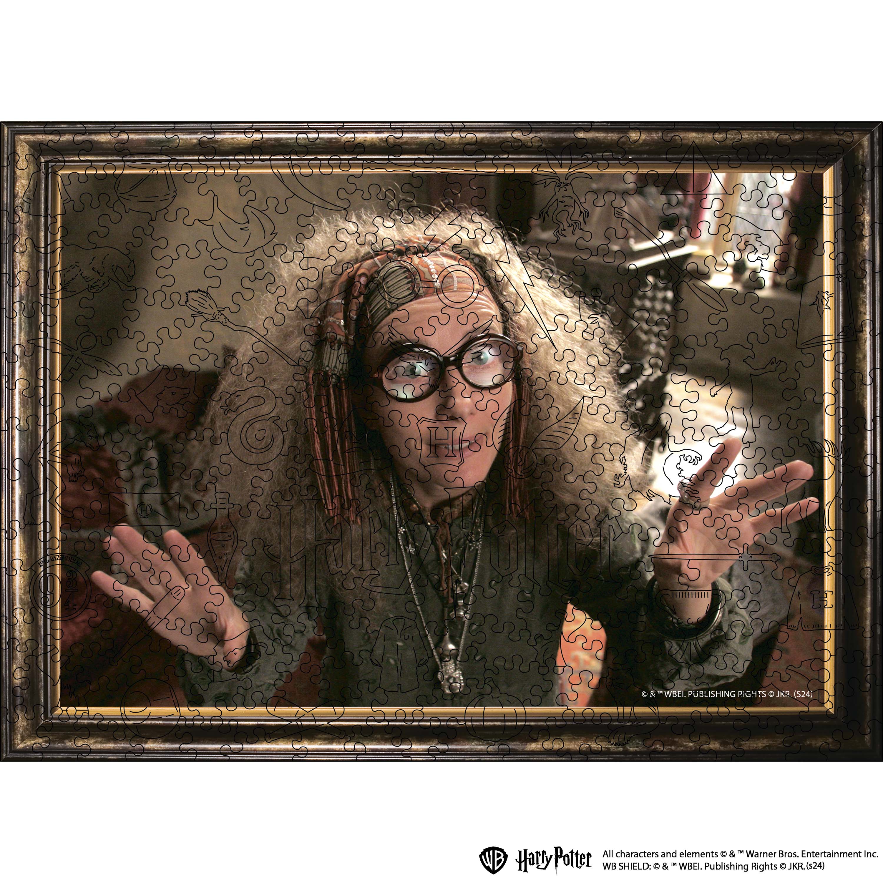 Wooden jigsaw puzzle Harry Potter Sybill Trelawney™ - Woods Story