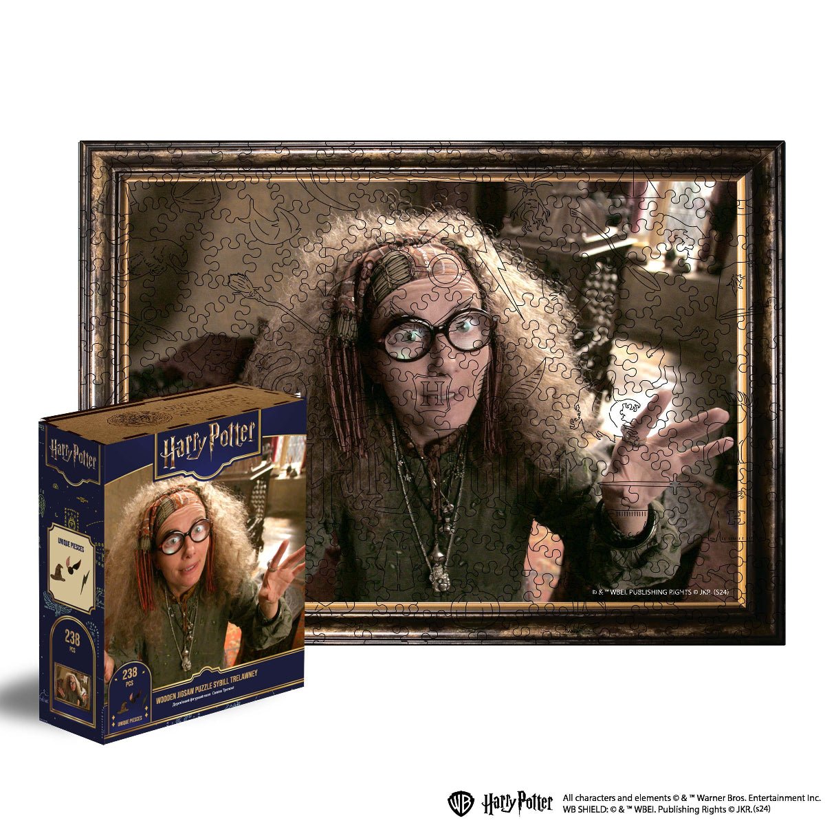 Wooden jigsaw puzzle Harry Potter Sybill Trelawney™ - Woods Story