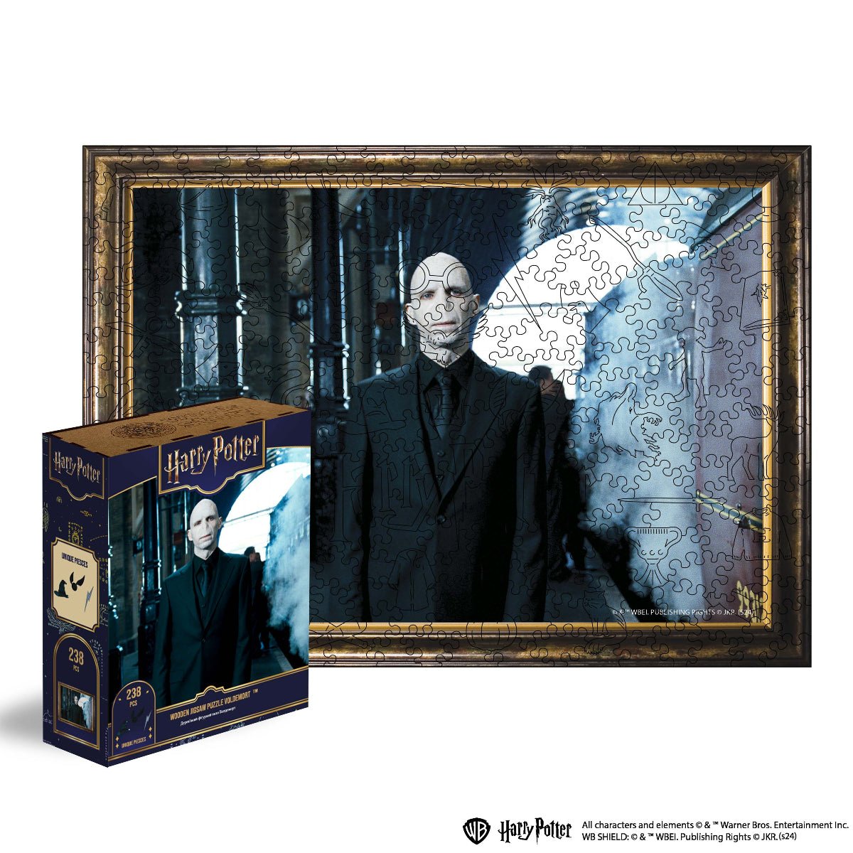 Wooden jigsaw puzzle Harry Potter Voldemort ™ - Woods Story