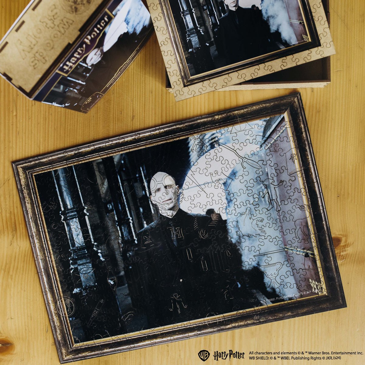 Wooden jigsaw puzzle Harry Potter Voldemort ™ - Woods Story