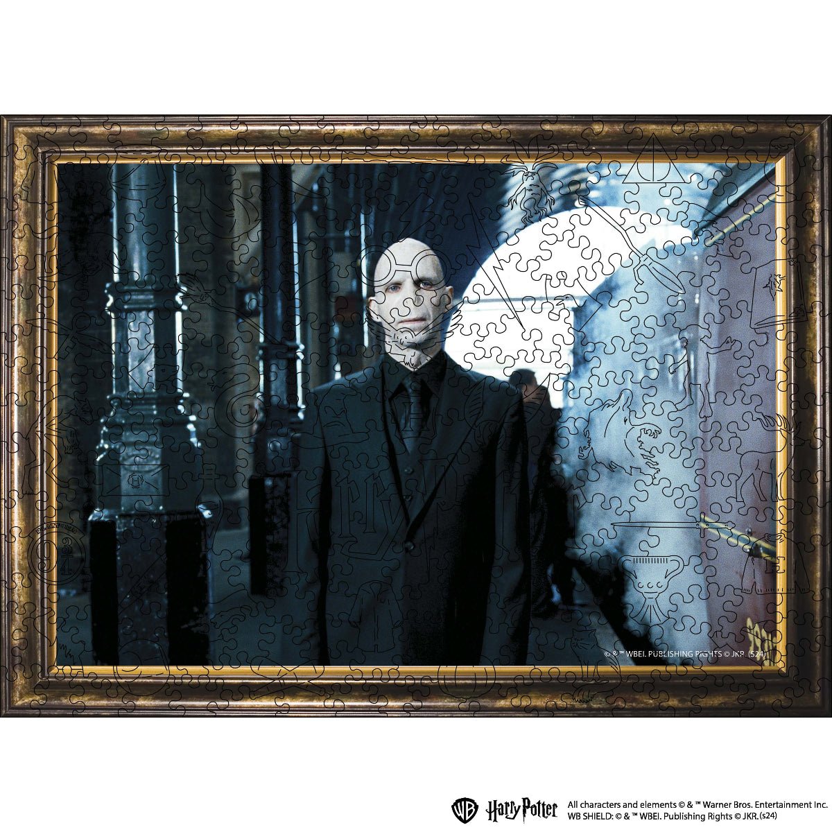 Wooden jigsaw puzzle Harry Potter Voldemort ™ - Woods Story