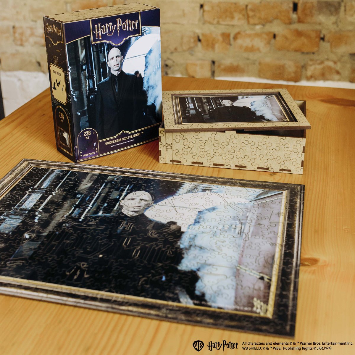 Wooden jigsaw puzzle Harry Potter Voldemort ™ - Woods Story