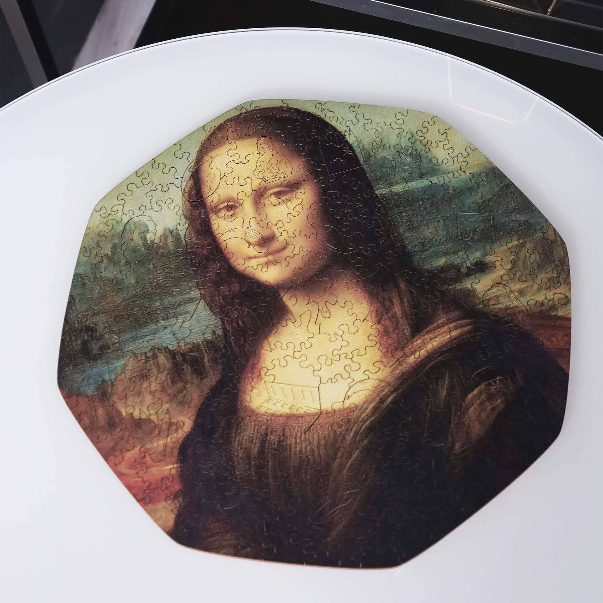Wooden Jigsaw Puzzle Mona Lisa (Leonardo da Vinci) - Woods Story