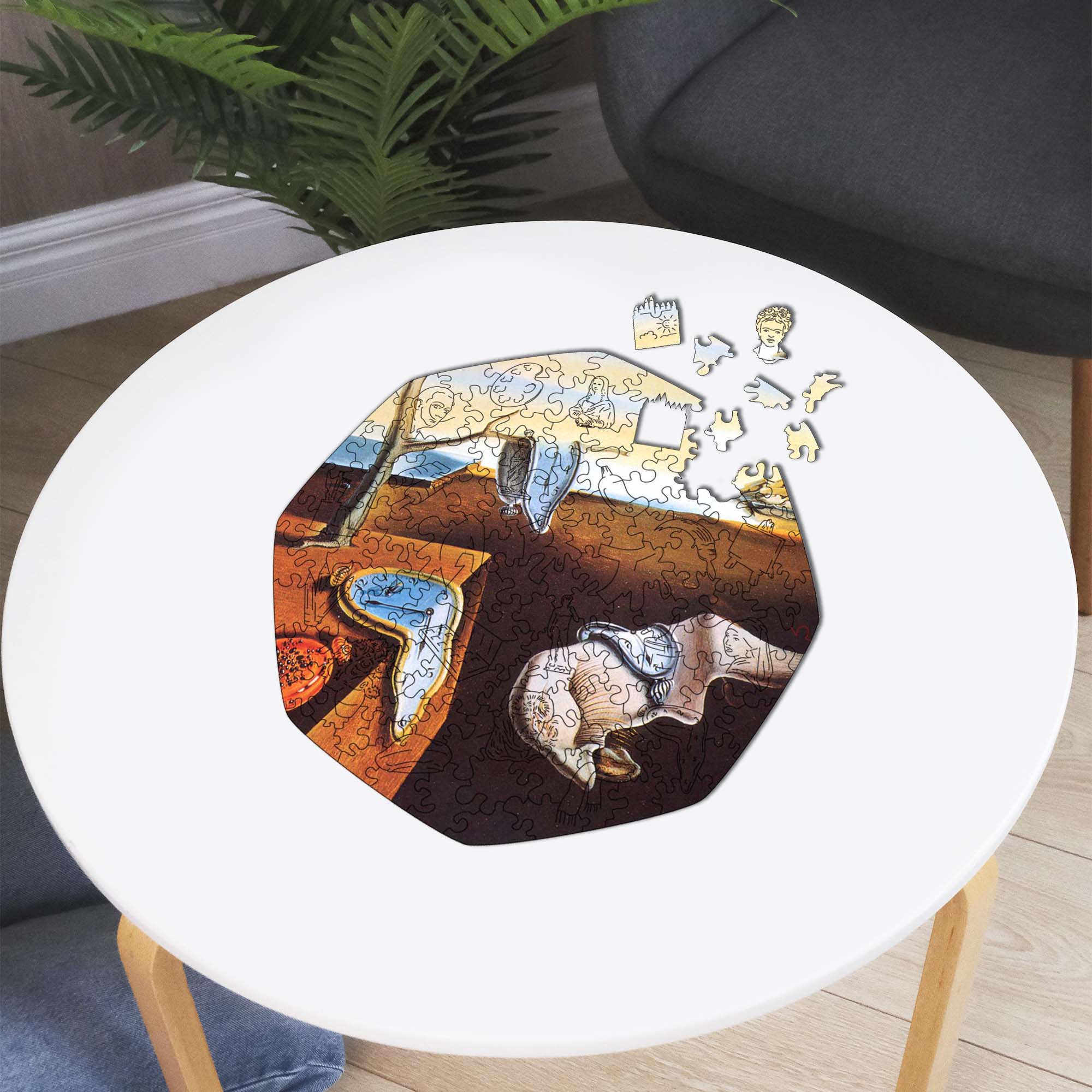 Wooden Jigsaw Puzzle The Persistence of Memory (Salvador Dali) - Woods Story
