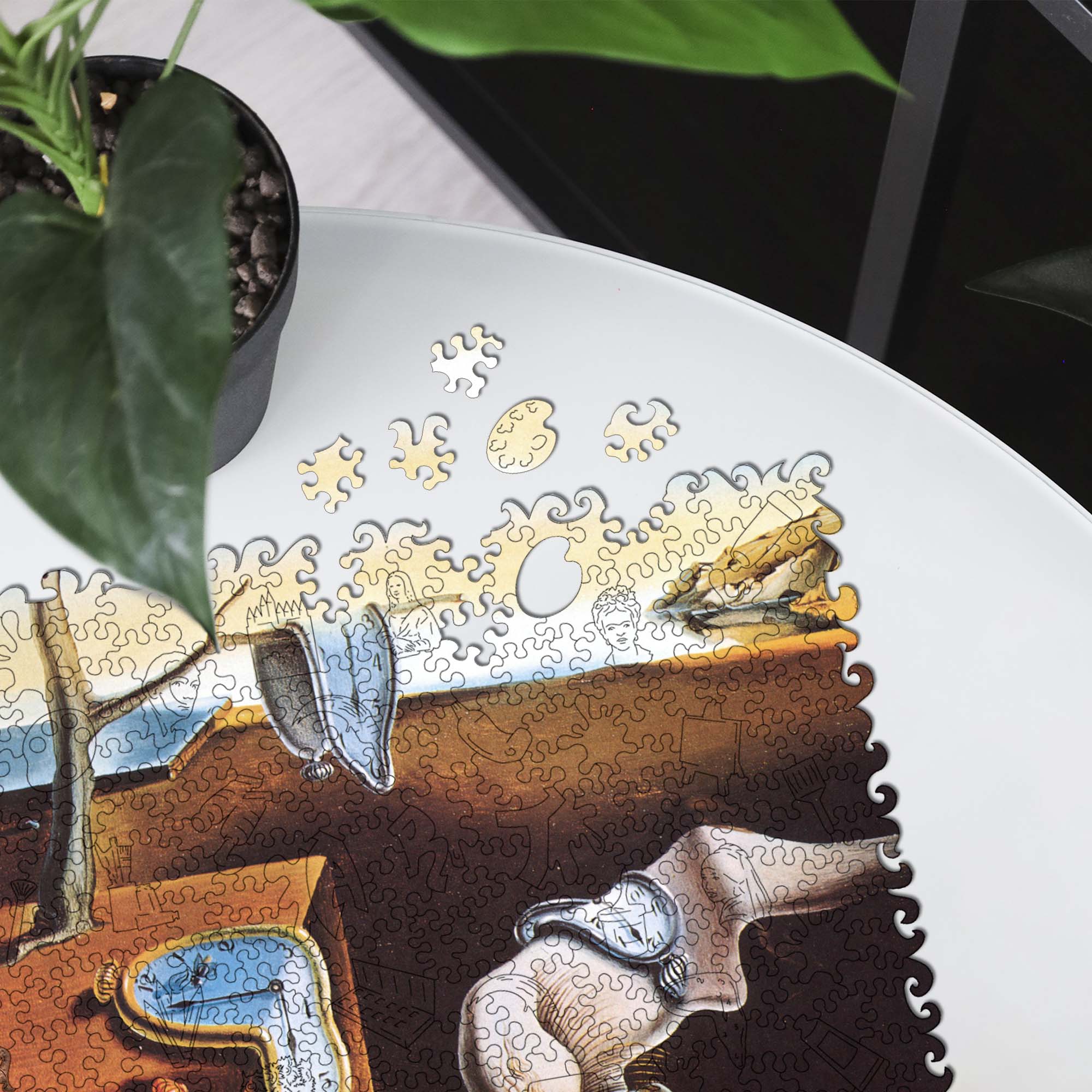 Wooden Jigsaw Puzzle The Persistence of Memory (Salvador Dali) - Woods Story