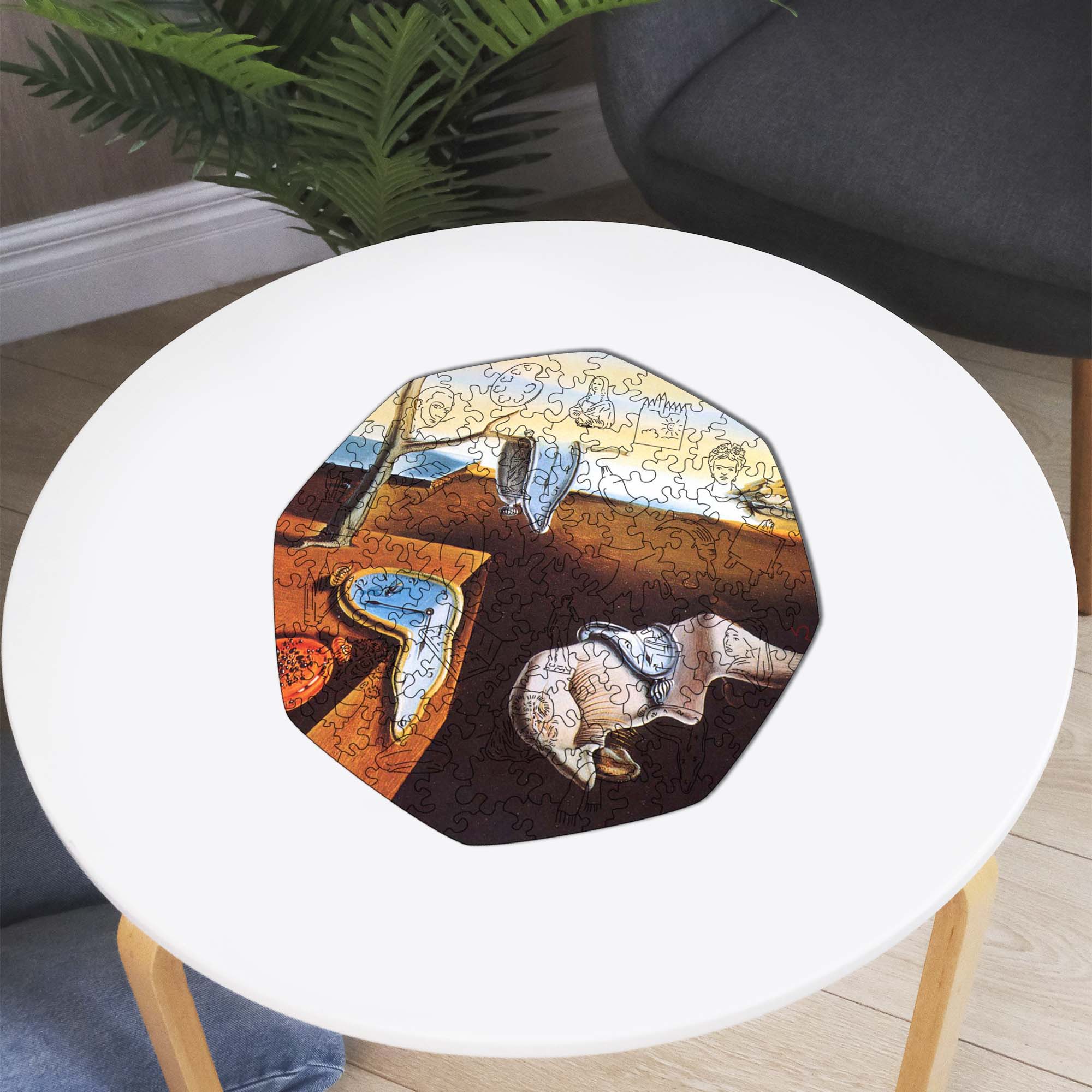Wooden Jigsaw Puzzle The Persistence of Memory (Salvador Dali) - Woods Story