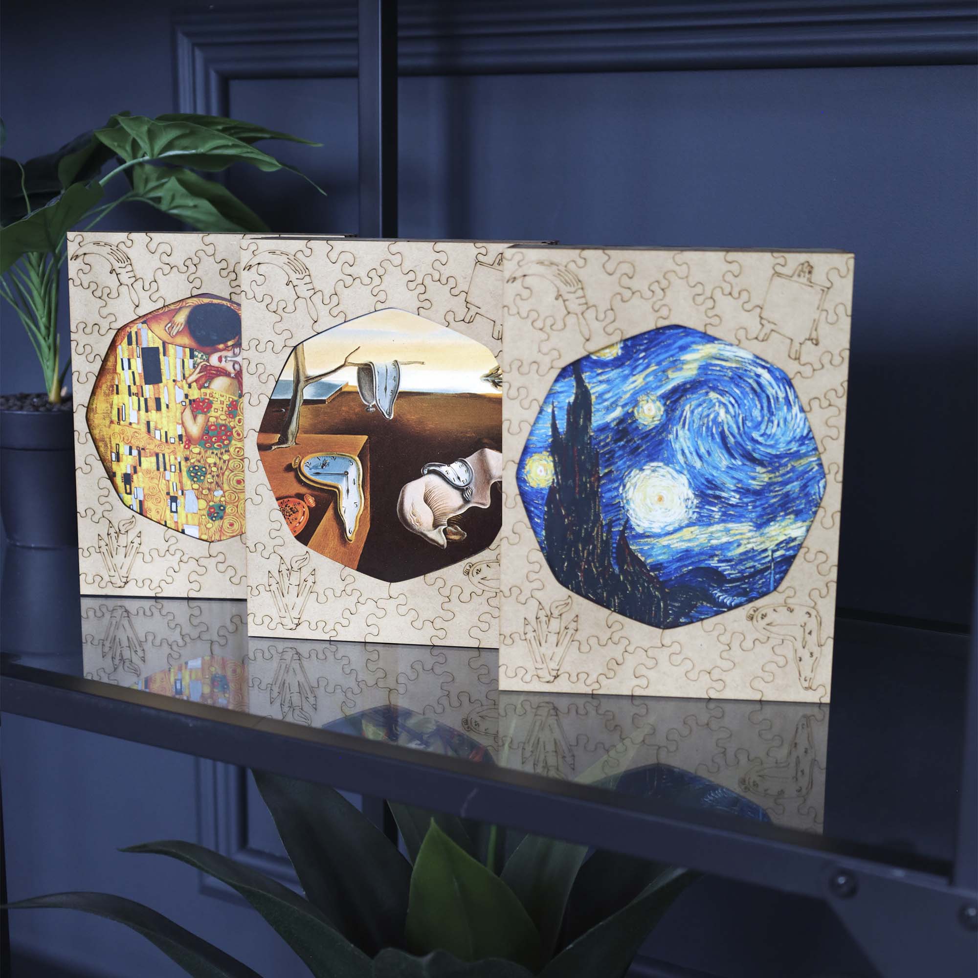 Wooden Jigsaw Puzzle The Persistence of Memory (Salvador Dali) - Woods Story